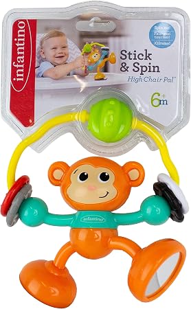 Infantino Stick and Spin Highchair Pal Monkey