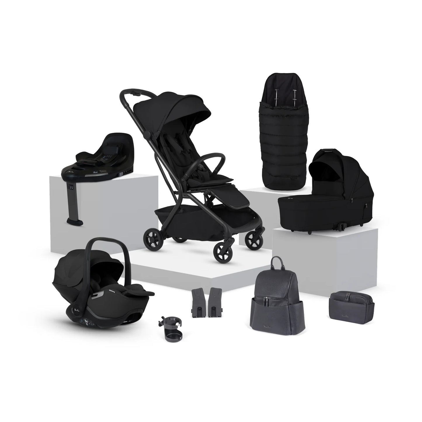 Nia Compact Travel System with Accessory Pack (12 Piece)