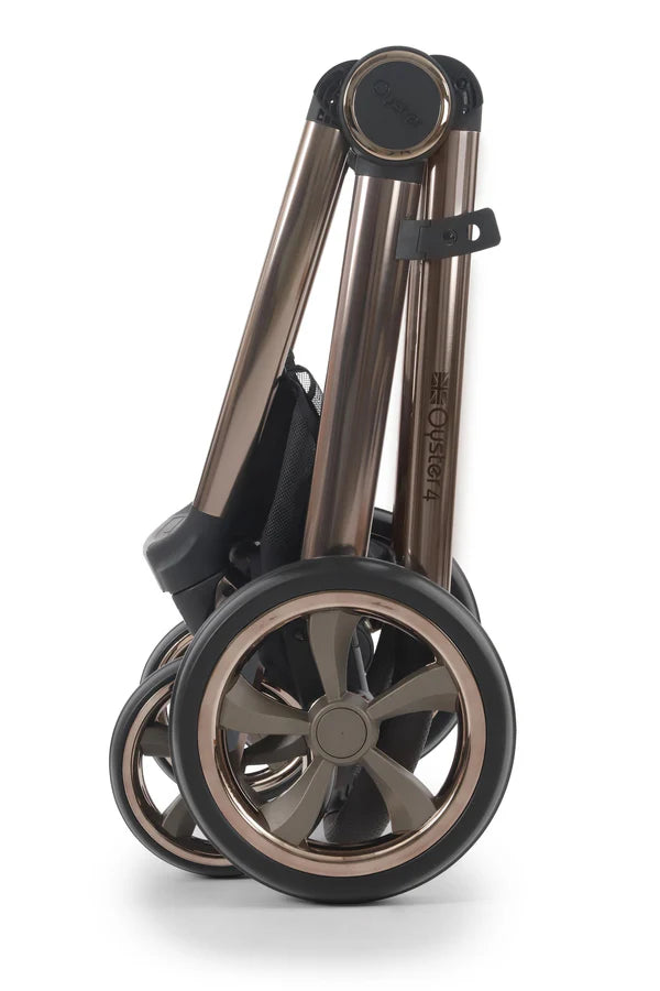 Oyster 4 Chocolate Velvet Travel System Essential Bundle