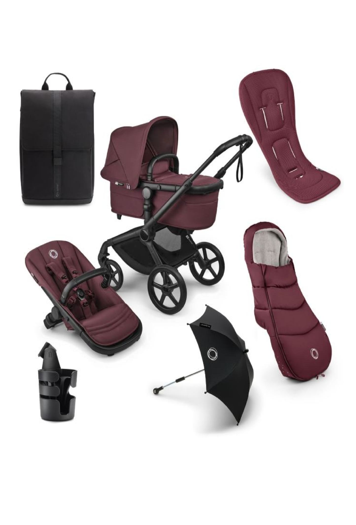 Bugaboo Fox 5 Renew Dark Cherry