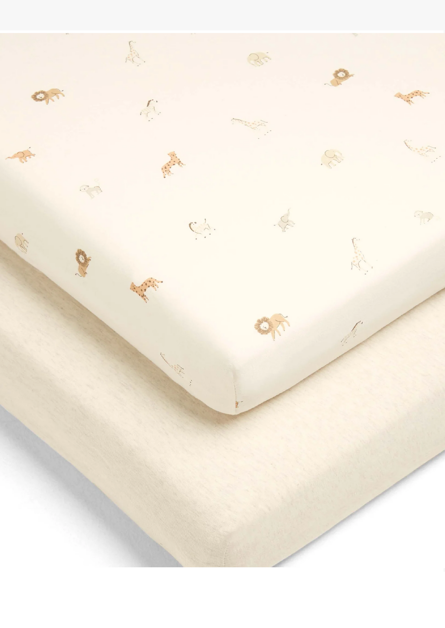 Mamas and Papas 2 Cotbed Fitted Sheets