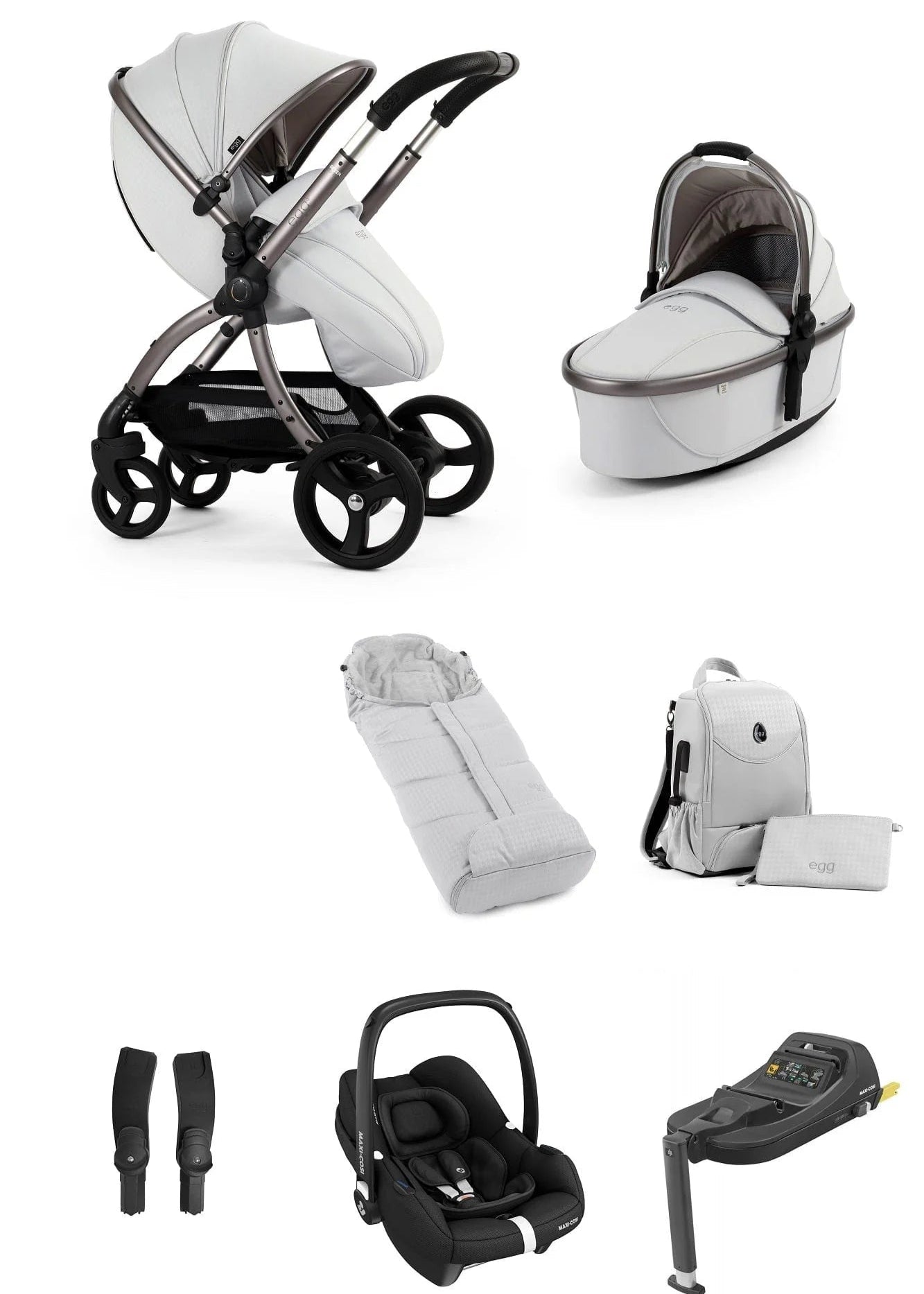 Egg 3 25th Anniversary Silver Edition Travel System