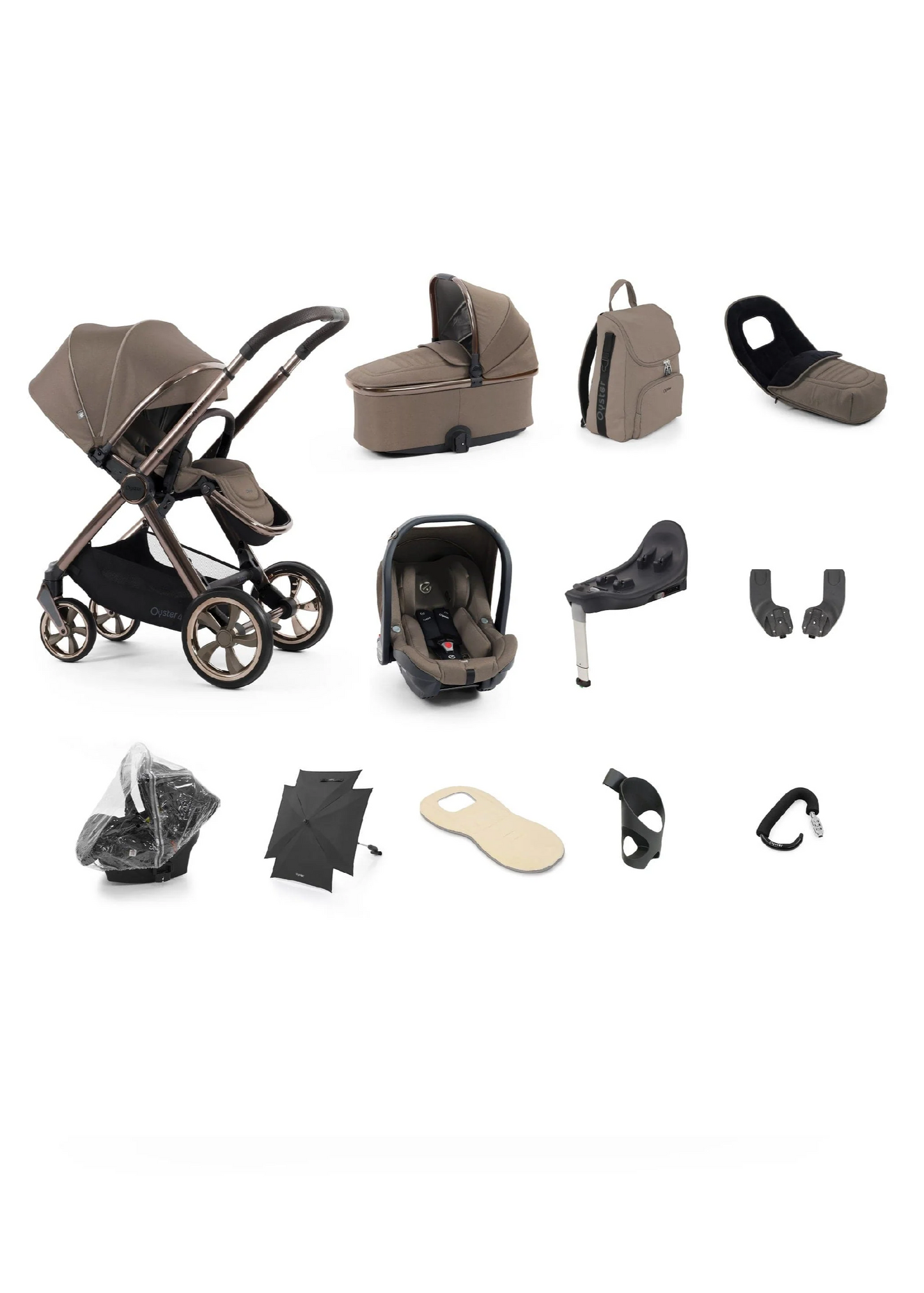Oyster 4 Mink Travel System