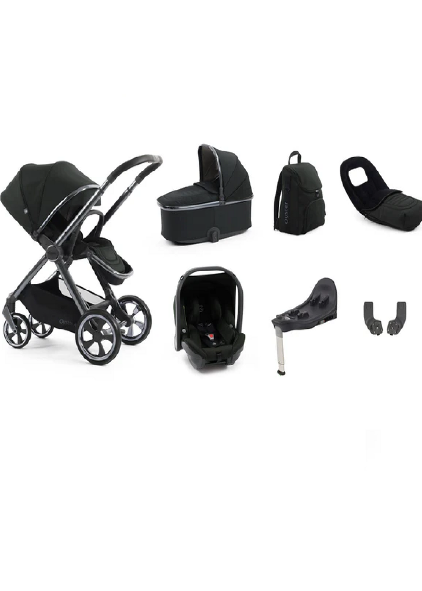 Oyster 4 Black Olive Travel System