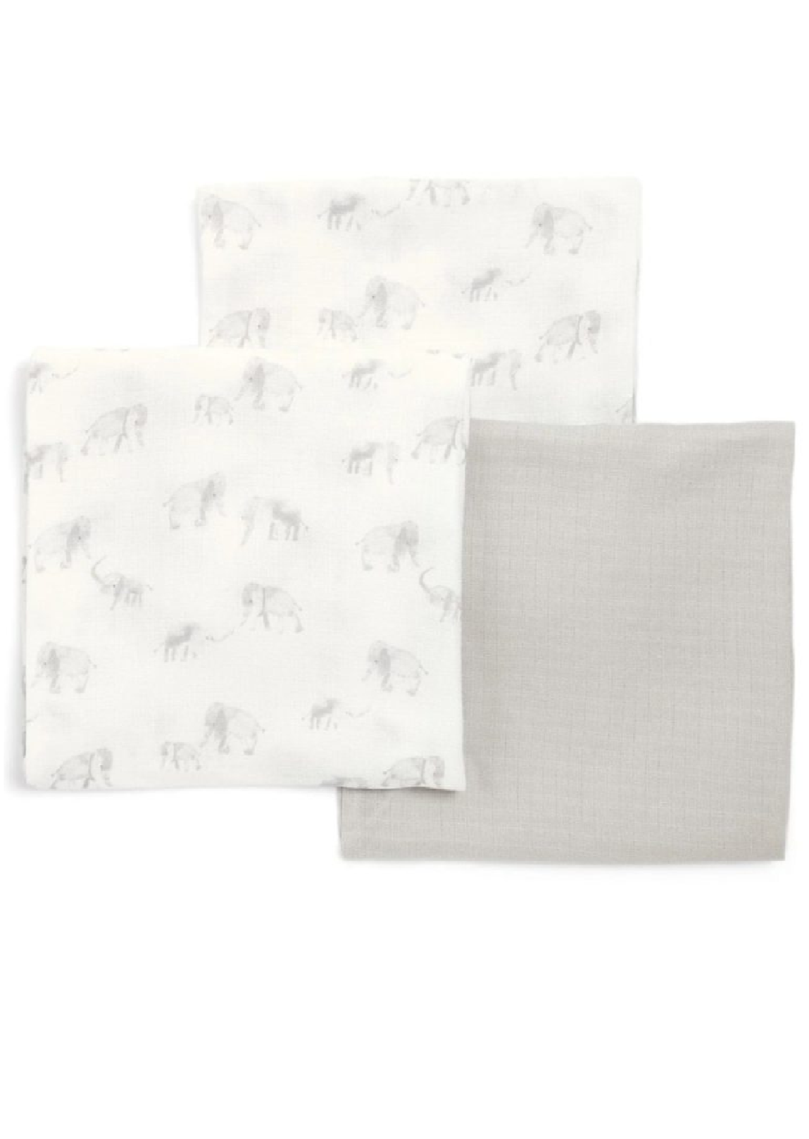 Mamas and Papas Large Muslins Elephant