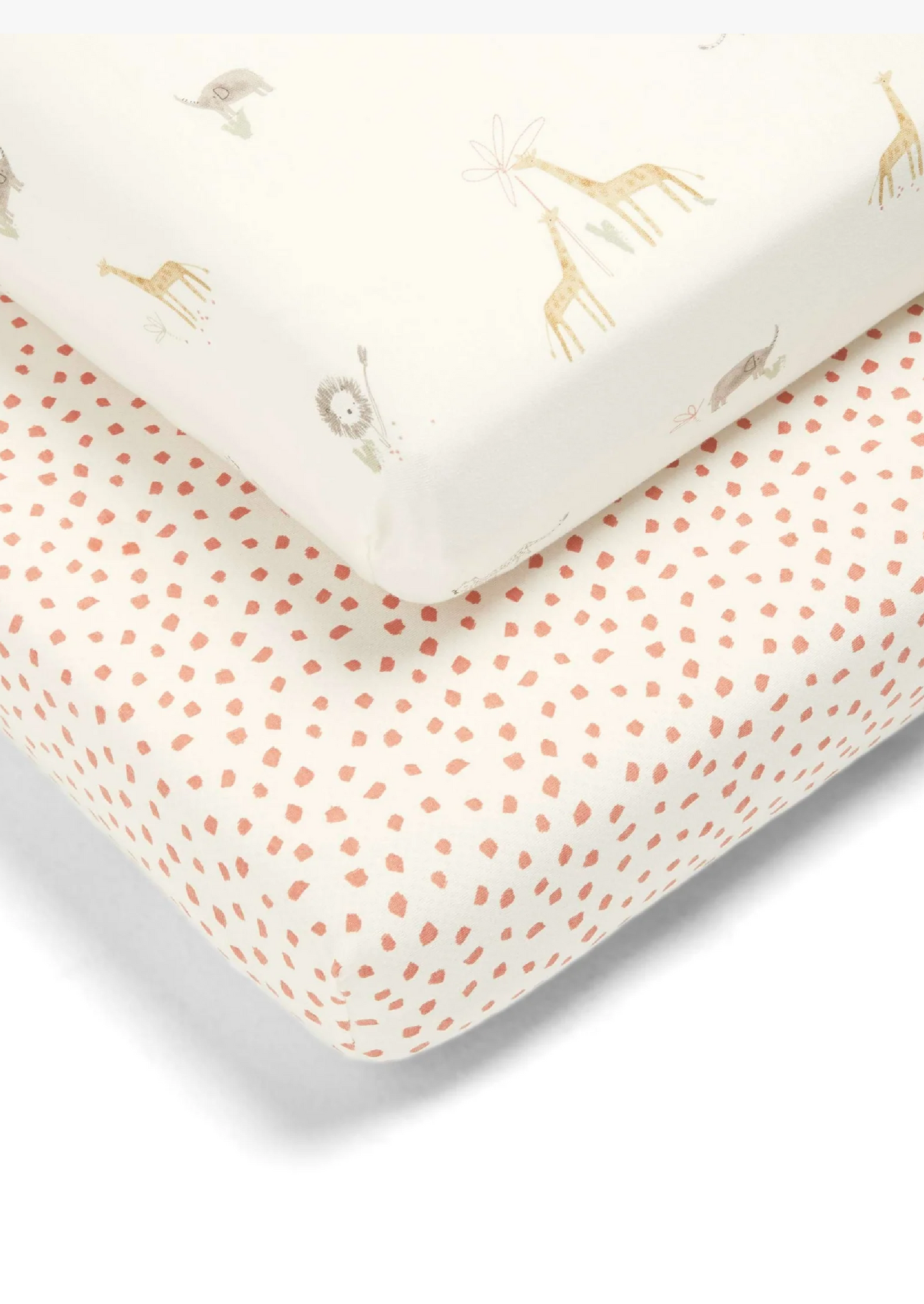 Mamas and Papas 2 Cotbed Fitted Sheets