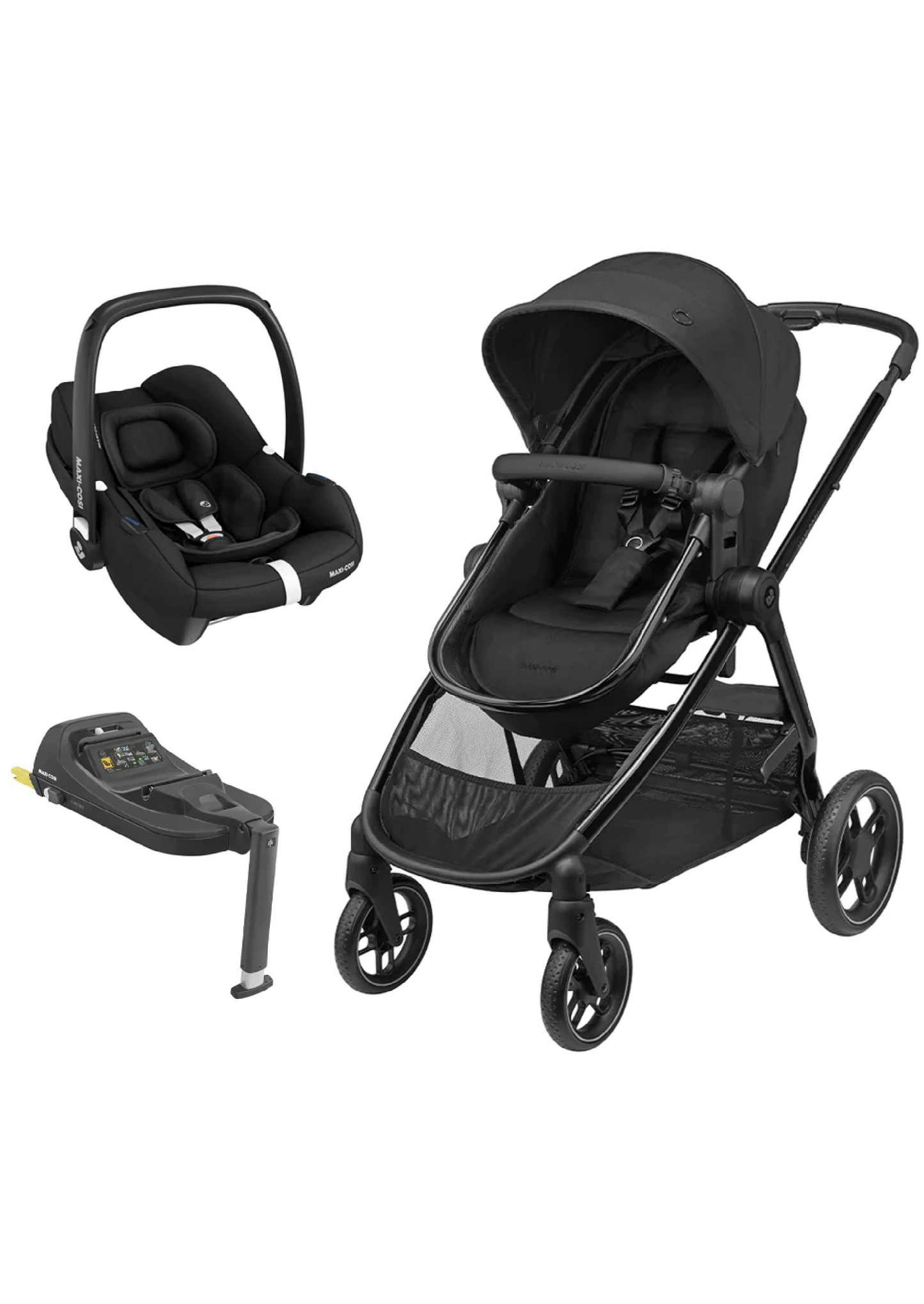 Maxi Cosi Zelia Luxe Travel System with isofix base