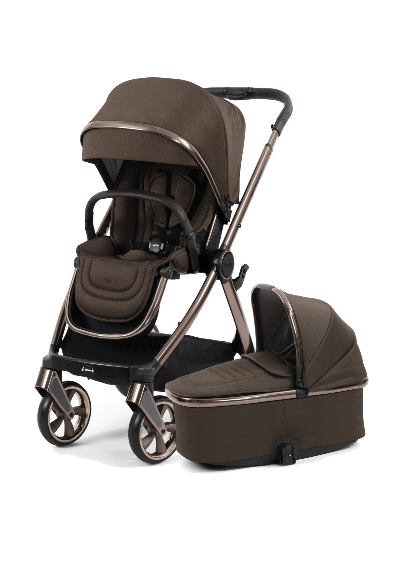 Oyster 4 Chocolate Velvet Travel System