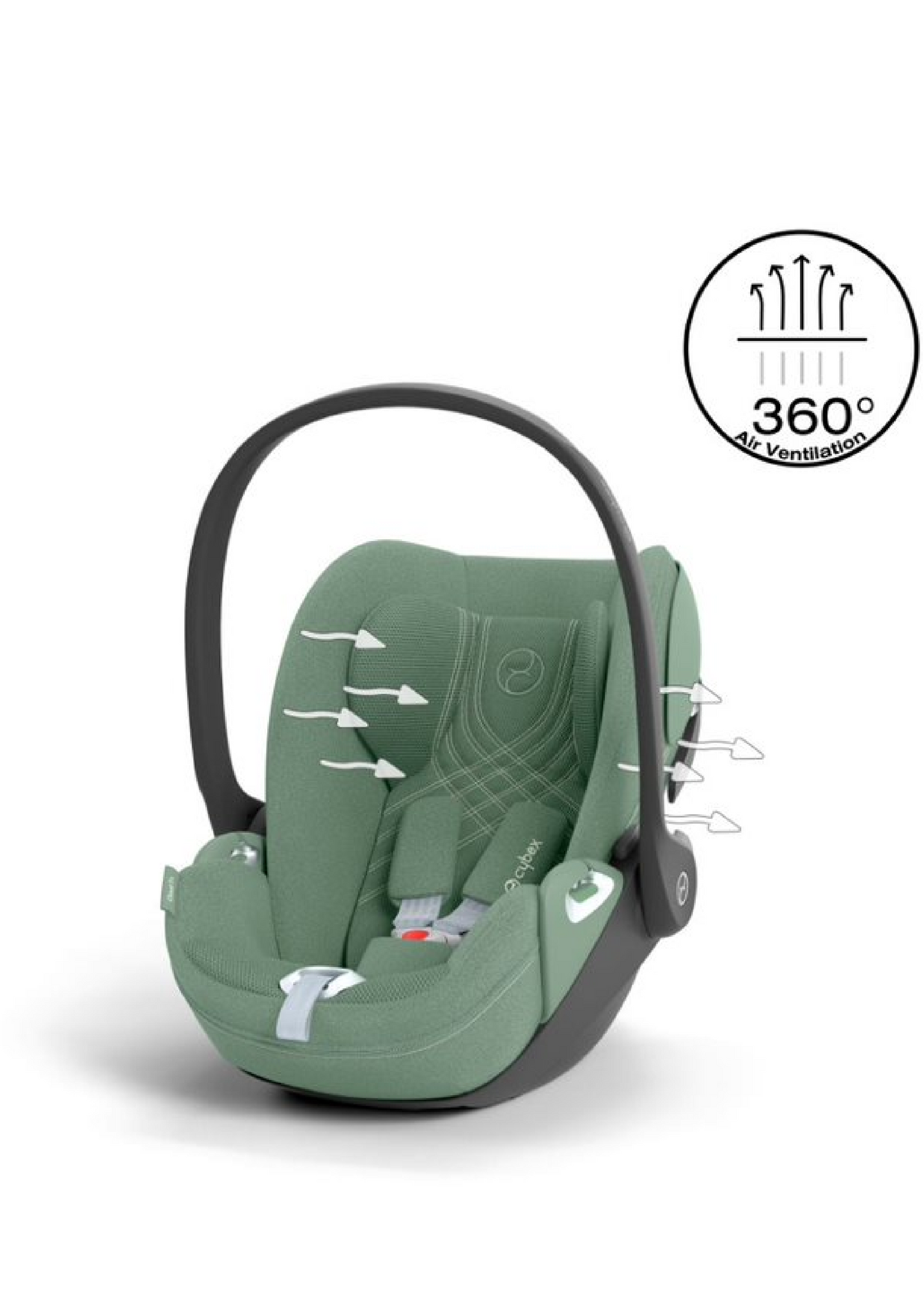 Cybex Cloud T PLUS iSize Rotating Baby Car Seat and Base