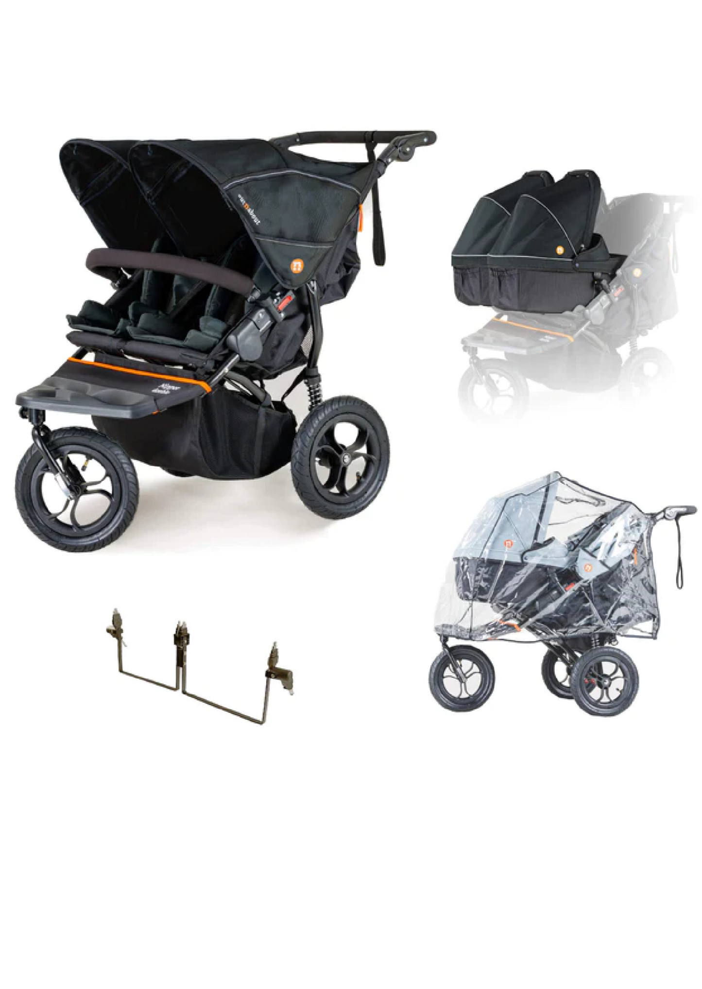 Out n About Nipper Double v5 TWIN Starter Bundle