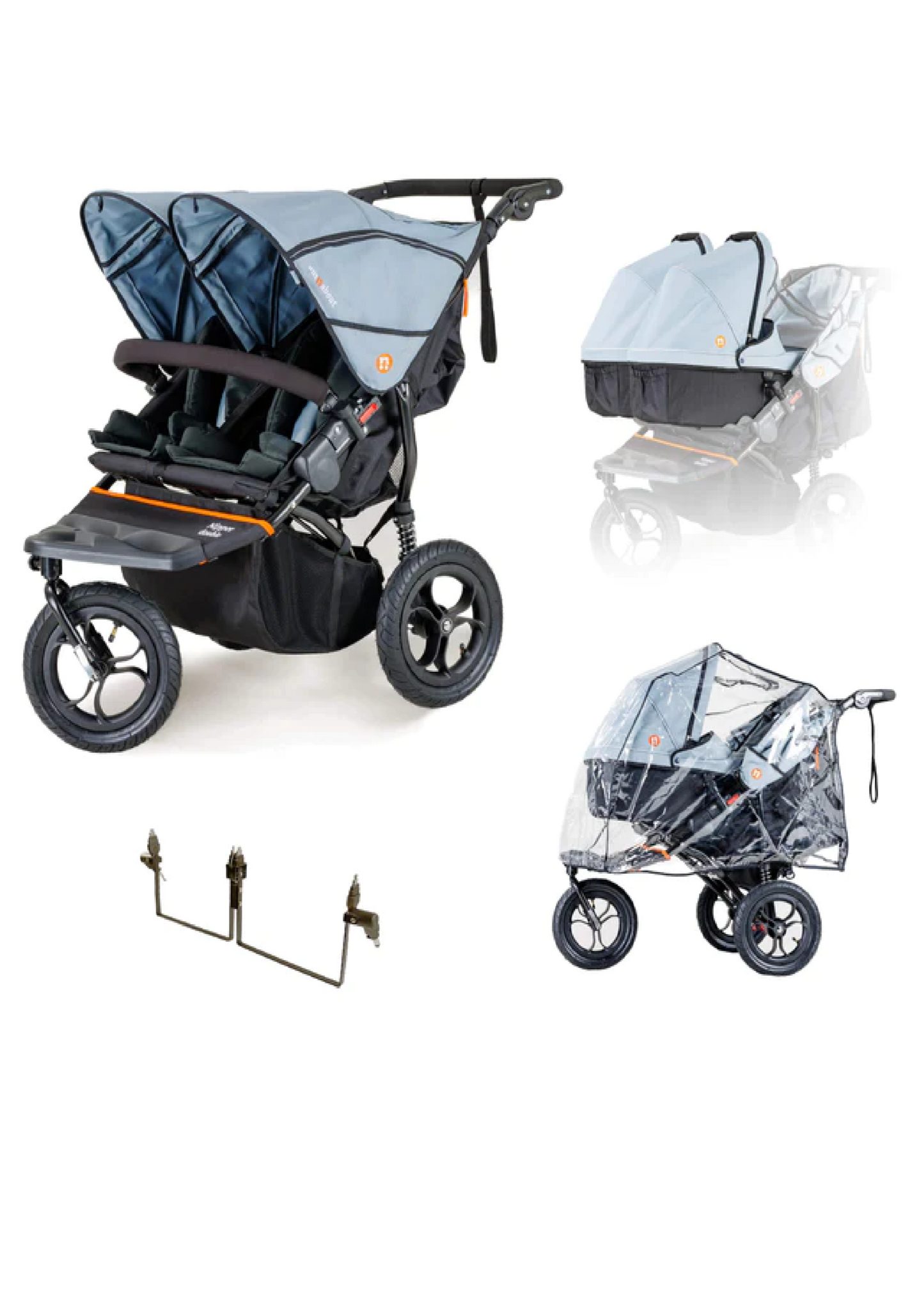 Out n About Nipper Double v5 TWIN Starter Bundle