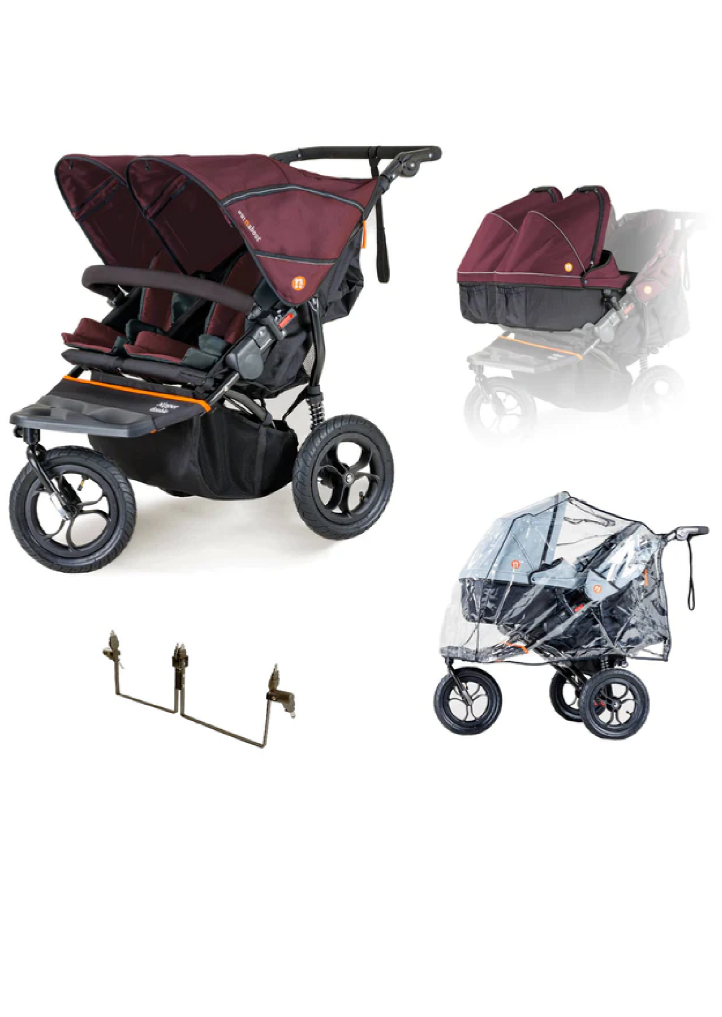 Out n About Nipper Double v5 TWIN Starter Bundle