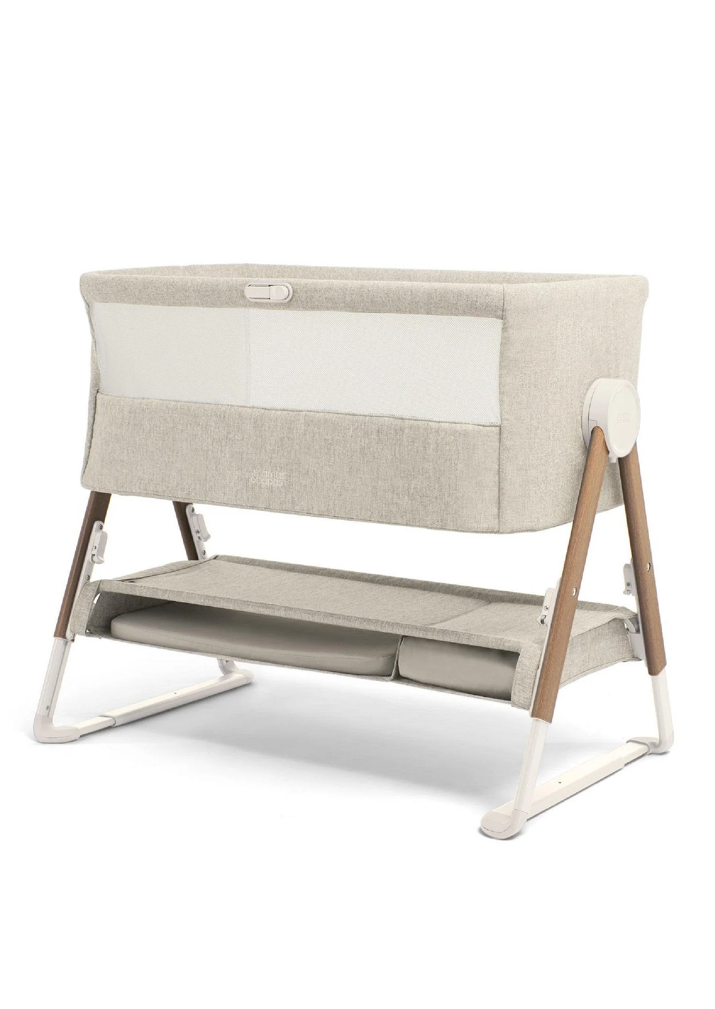 Mamas and Papas Lua Bedside Crib