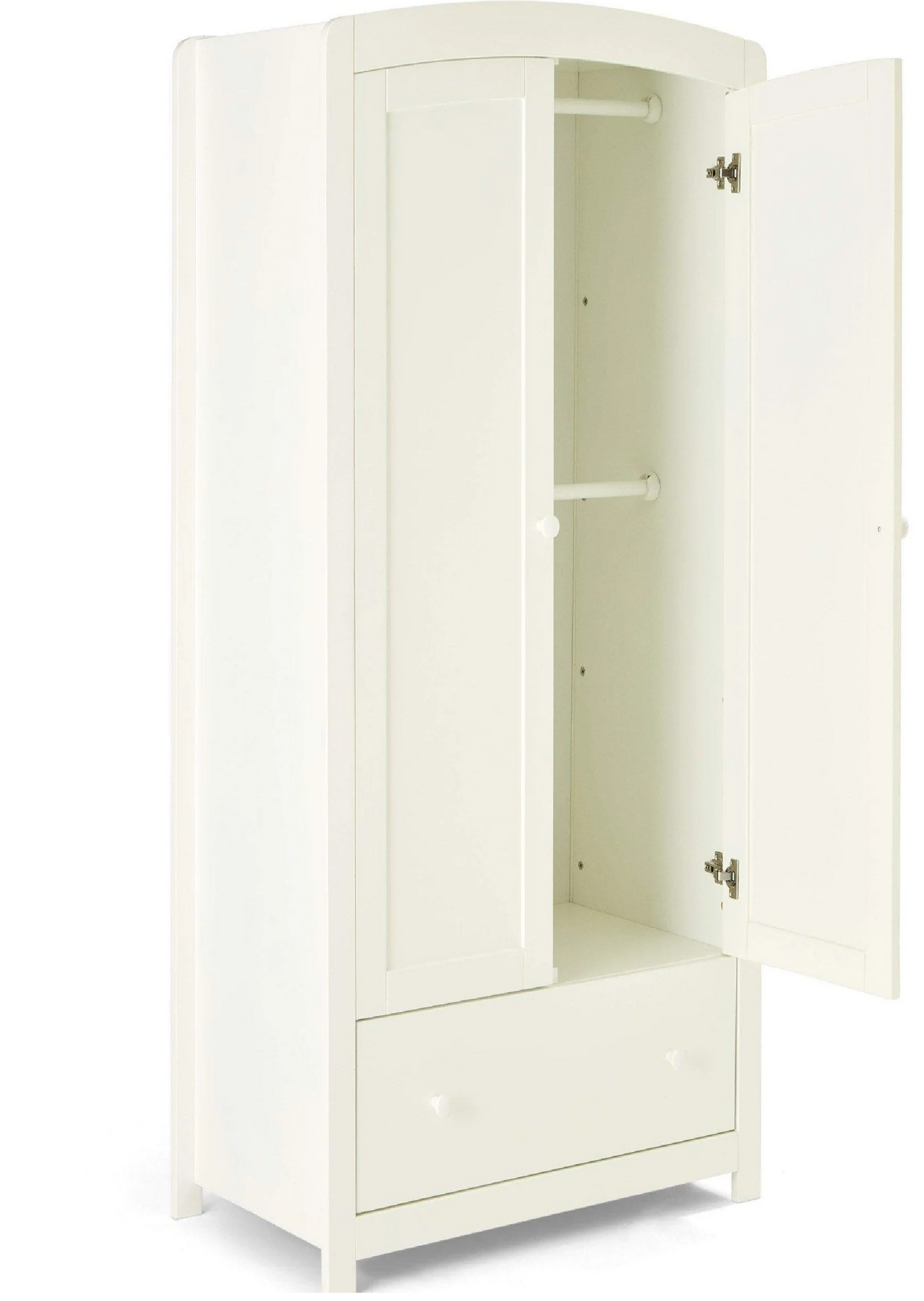 Mamas and Papas Mia Sleigh Cotbed, Dresser and Wardrobe