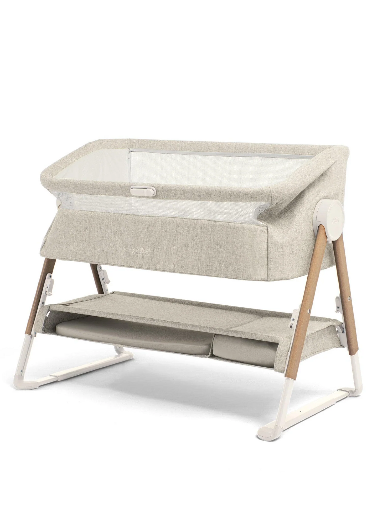 Mamas and Papas Lua Bedside Crib