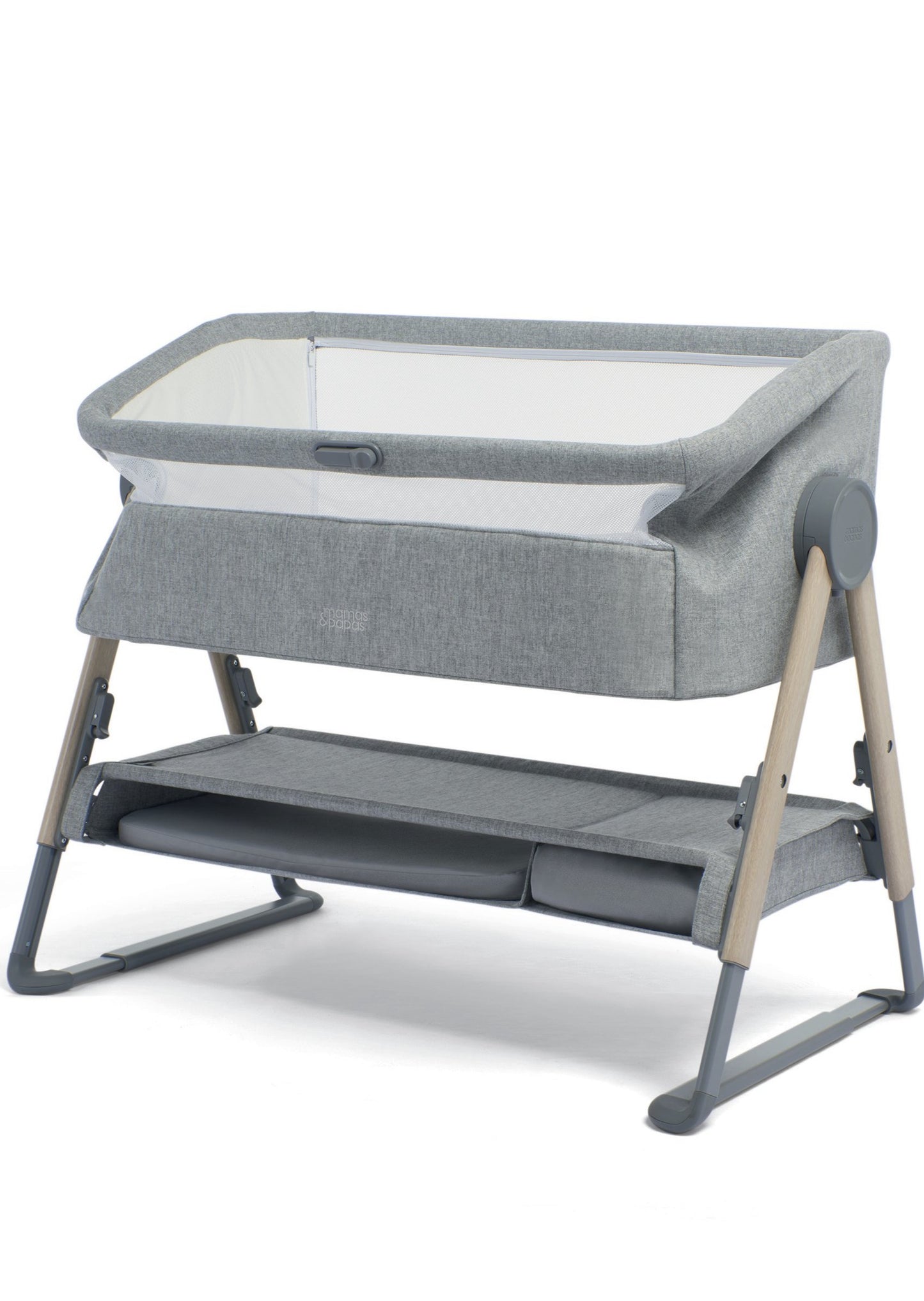 Mamas and Papas Lua Bedside Crib - SweetDreamzzzPenryn