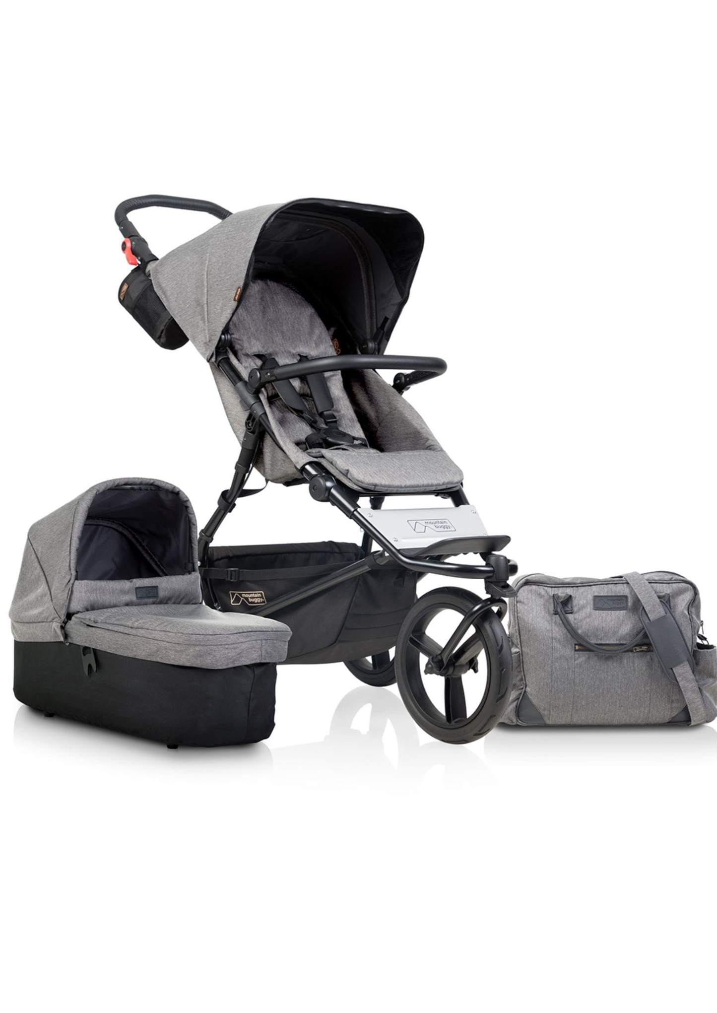 Mountain Buggy Urban Jungle Luxury Herringbone with Carrycot