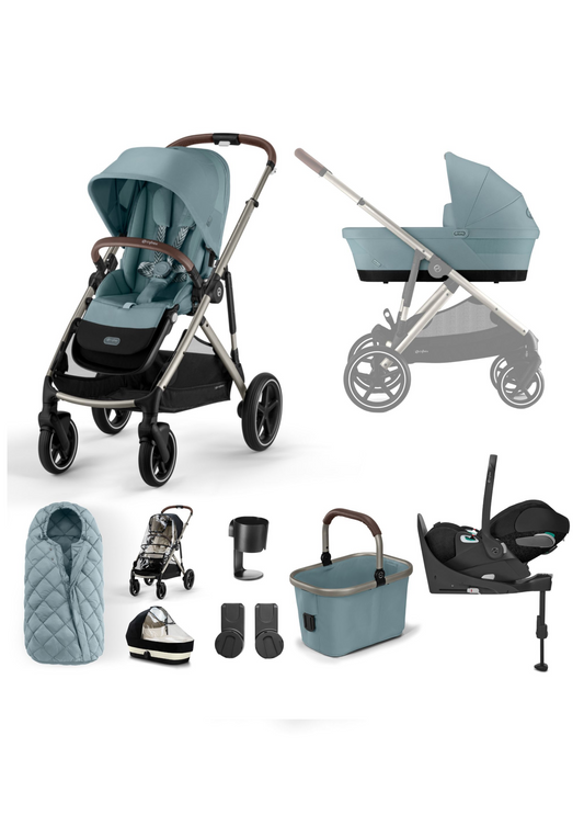 Cybex Gazelle Sky Blue Travel System