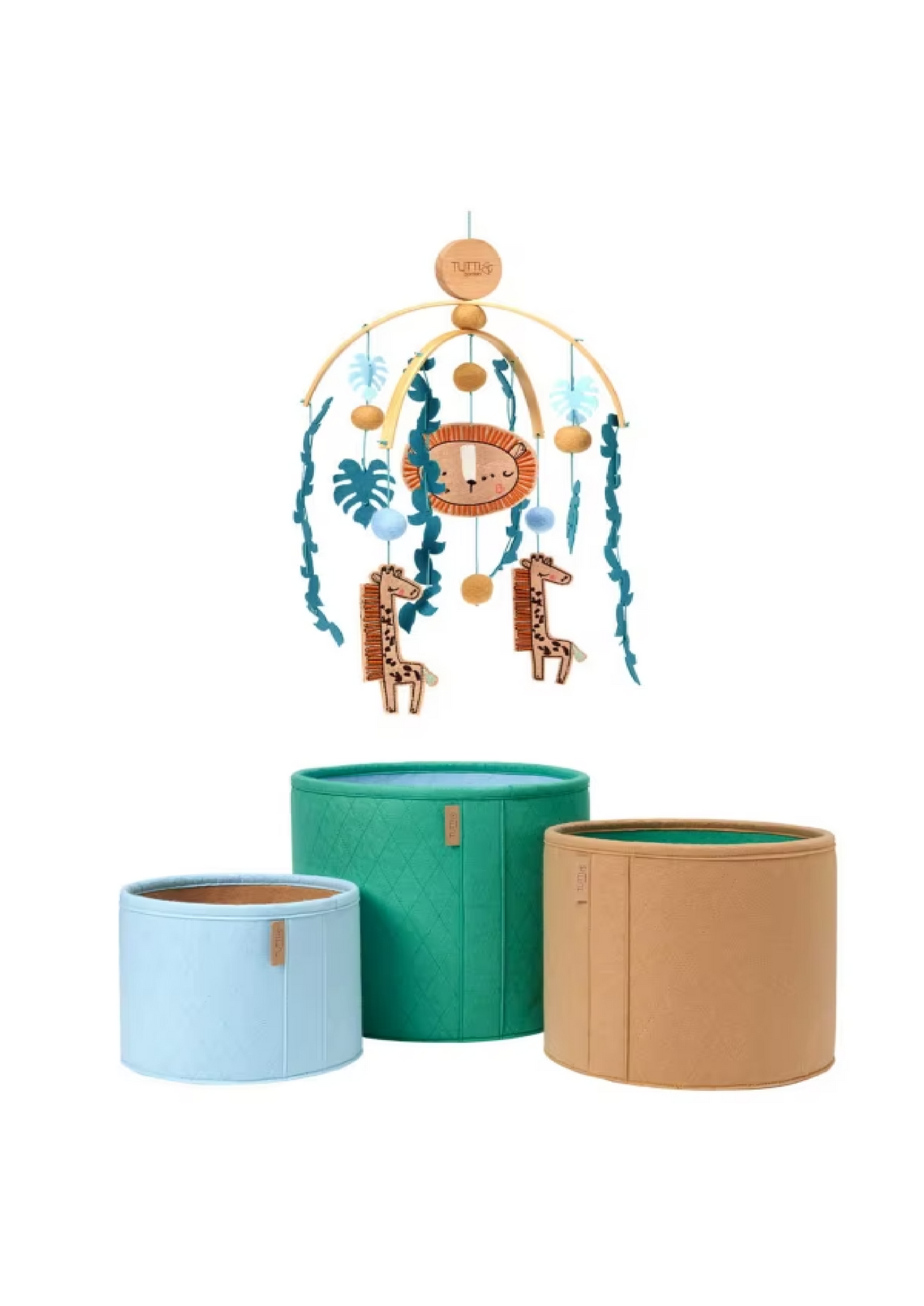 Tutti Bambini Décor Bundle - Storage Baskets & Nursery Décor