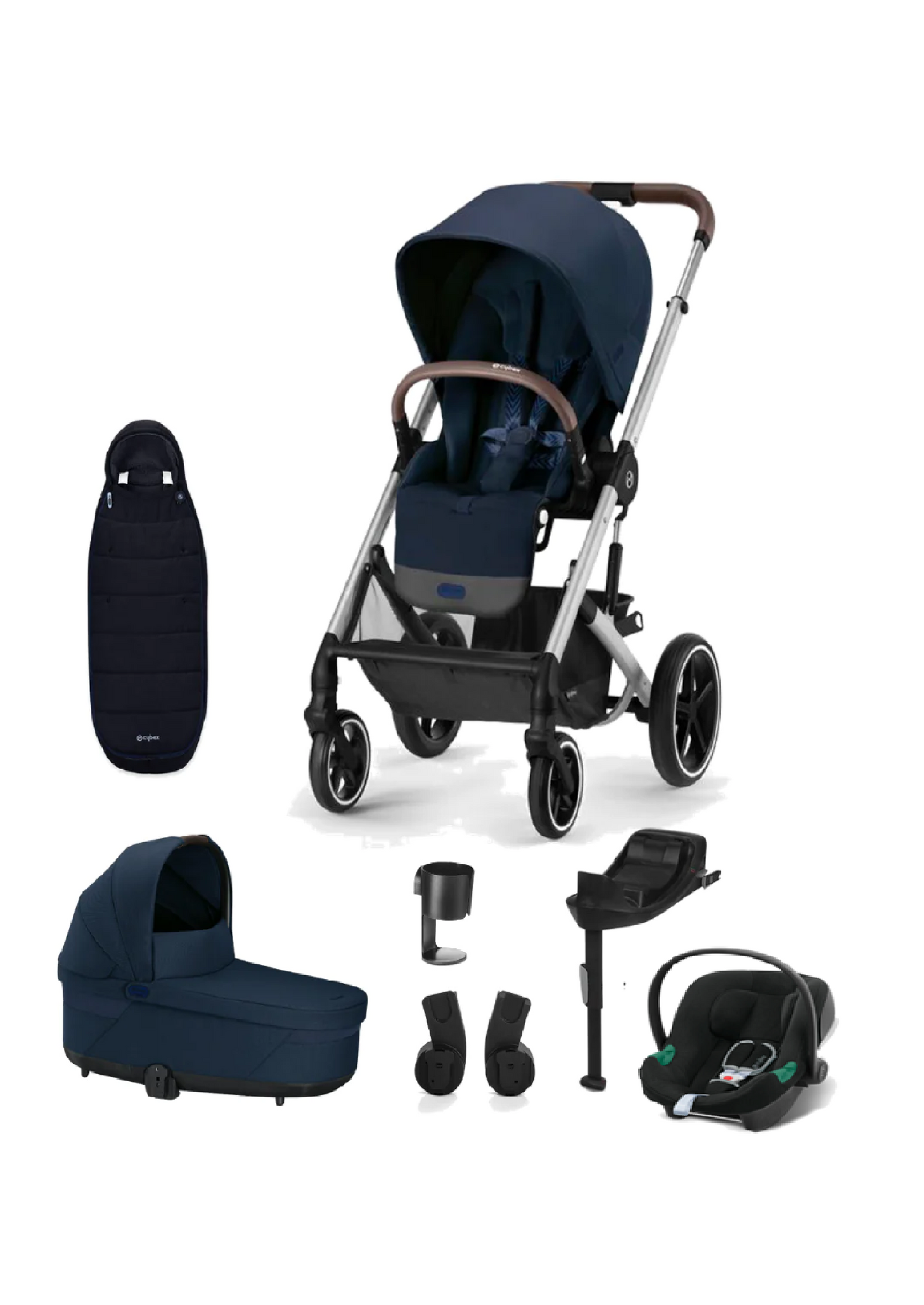 Cybex Balios S Lux Ocean Blue Travel System