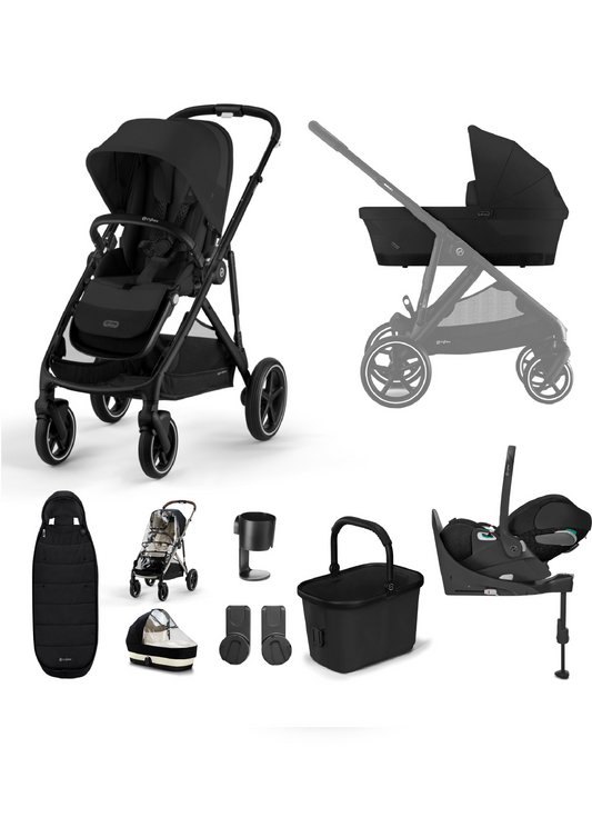 Cybex Gazelle Moon Black Travel System