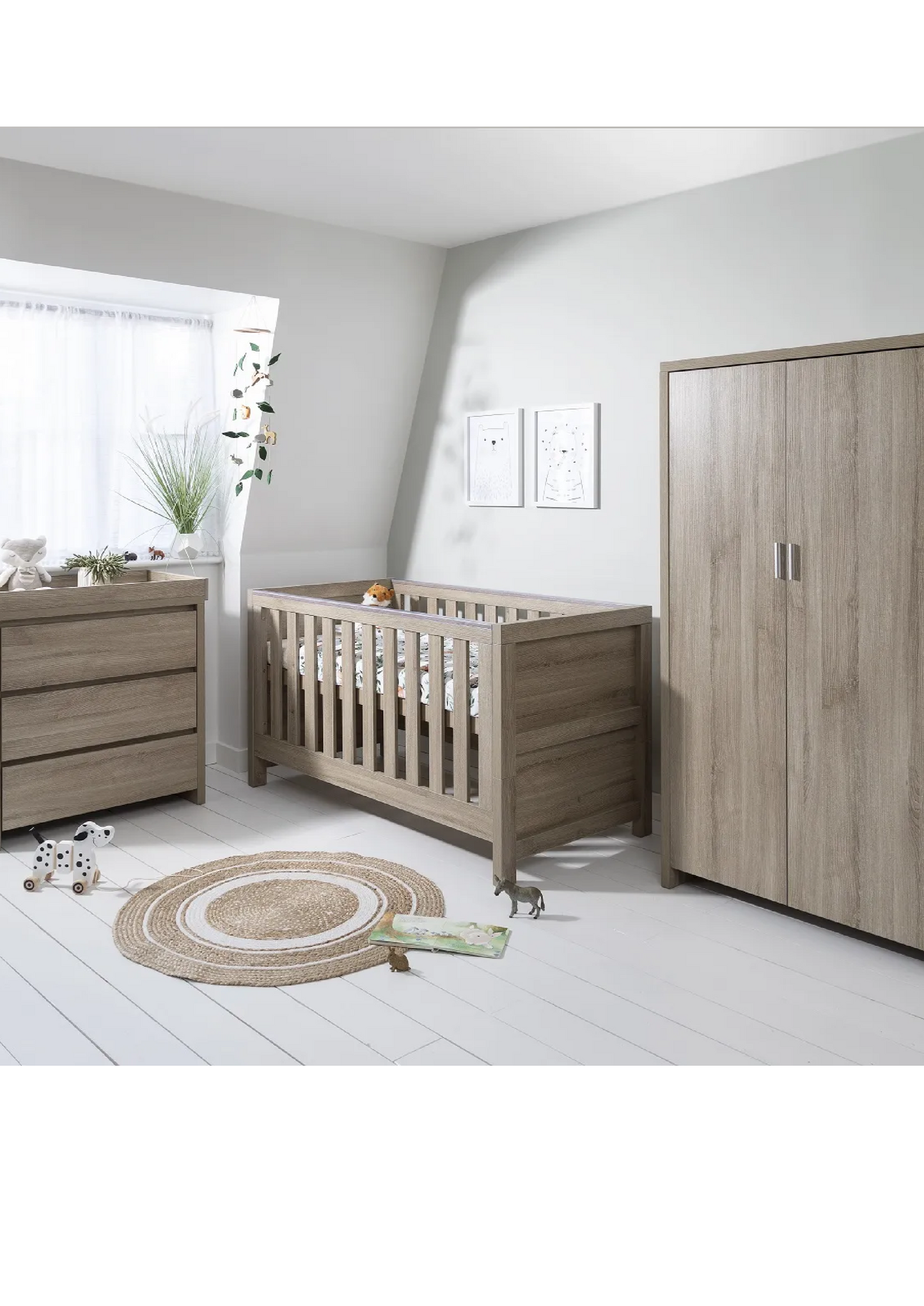 Tutti Bambini Modena 3 piece nursery set