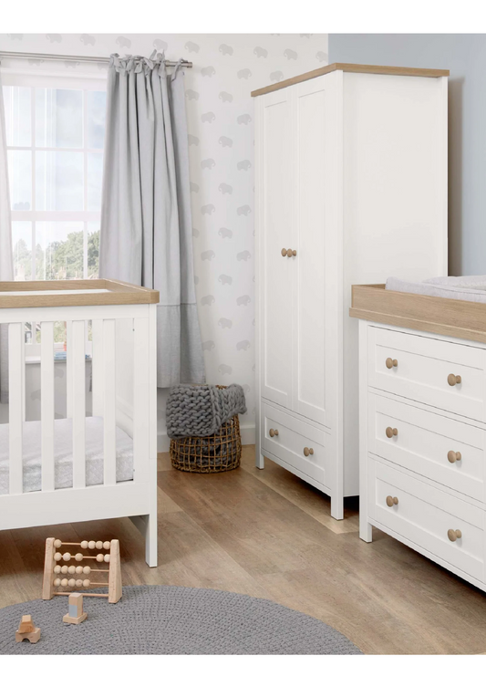 Mamas and Papas Wedmore 3 piece set White