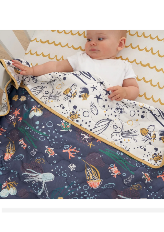 Tutti Bambini Cot/Cot Bed Coverlet