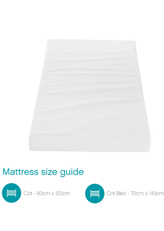 Tutti Bambini Eco Fibre Deluxe Cot Bed Mattress (70 x 140 cm)