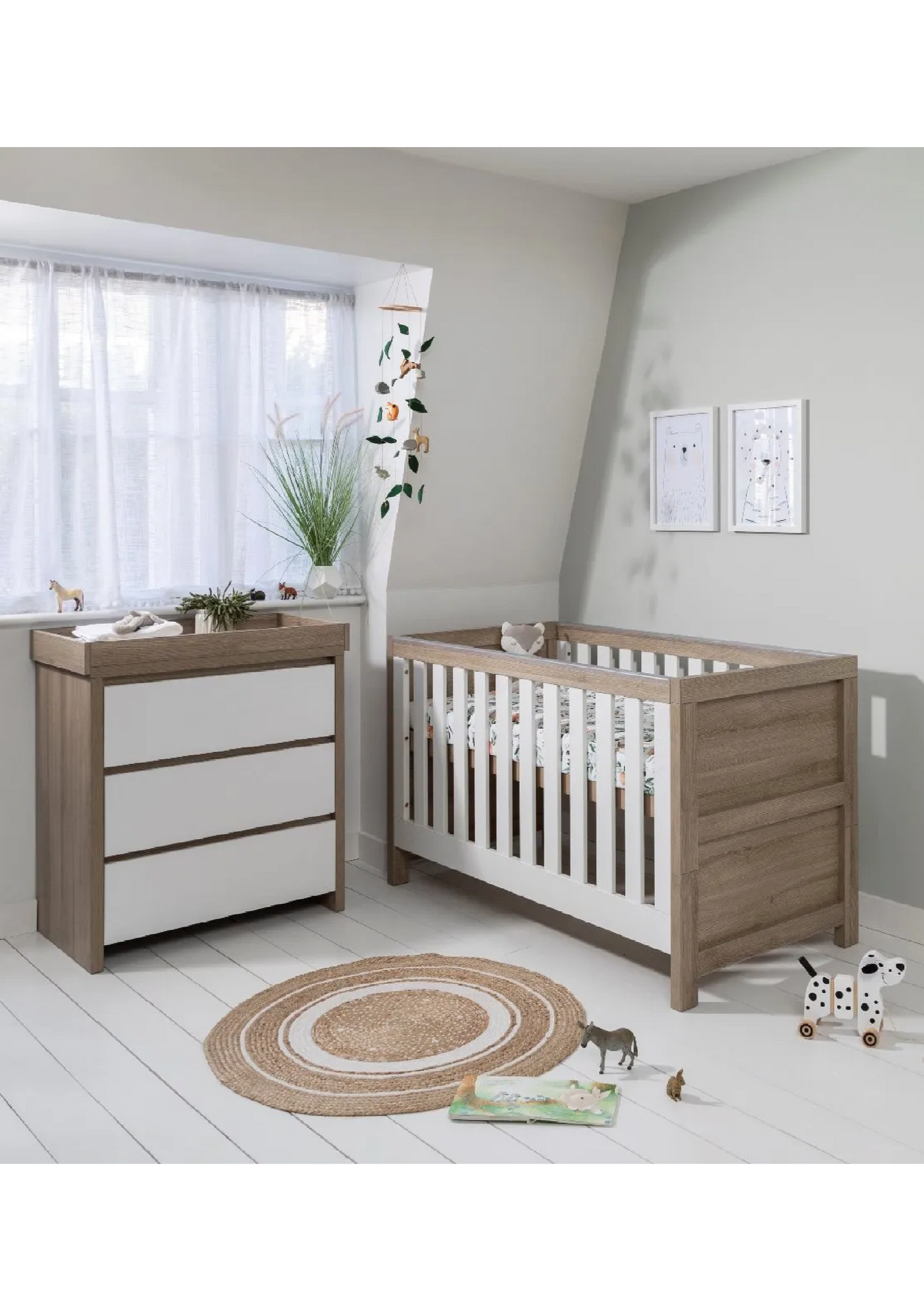 Tutti Bambini Modena 2 piece nursery set