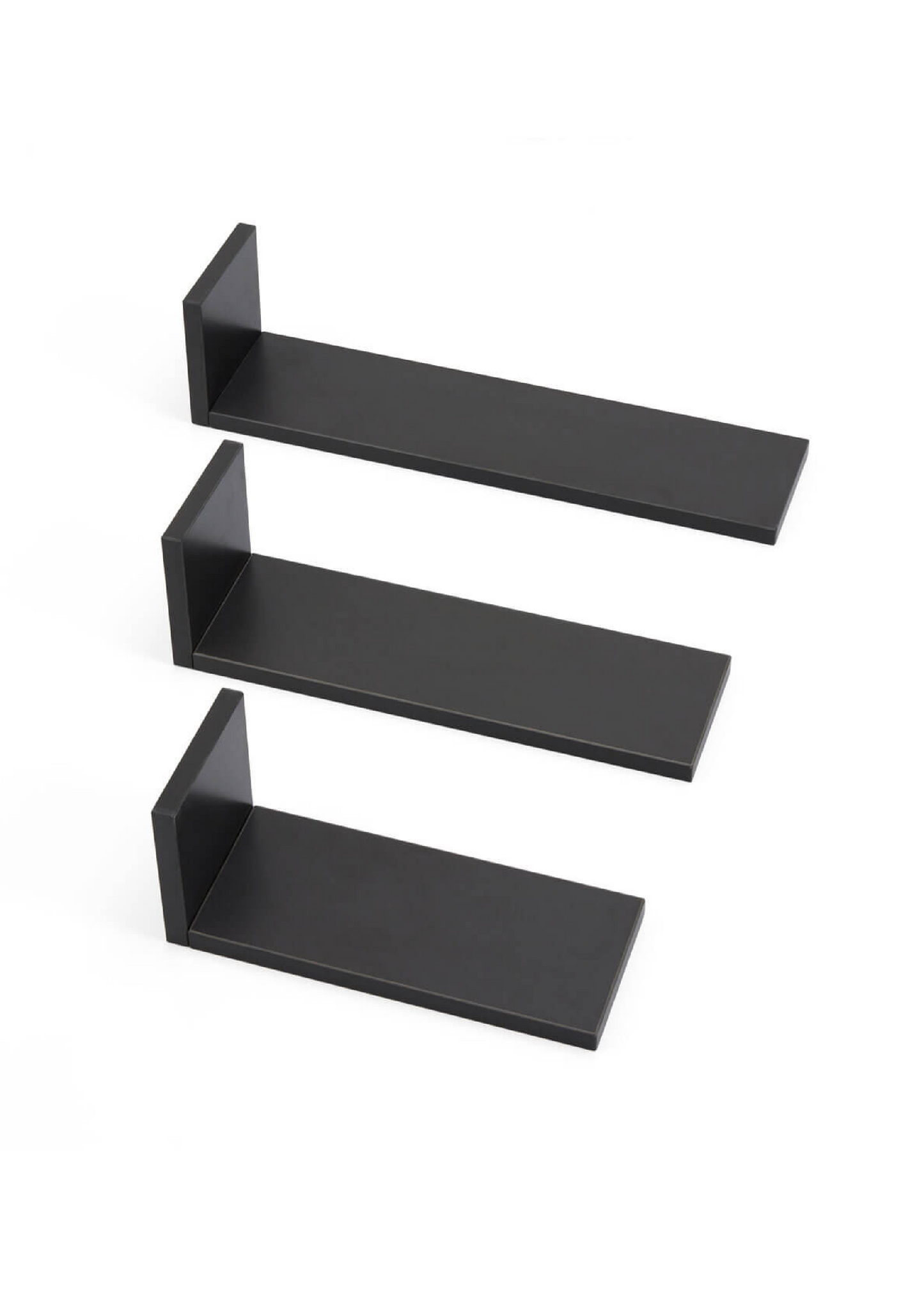 Tutti Bambini Rio Set of Three L-Shaped Wall Shelves