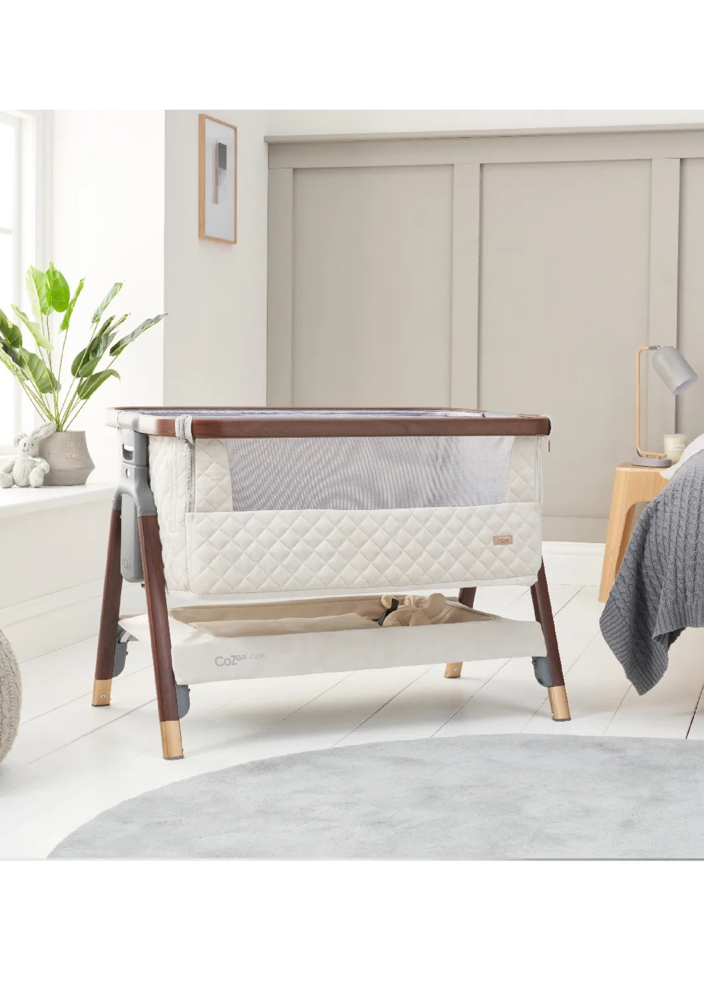 Tutti Bambini CoZee Luxe Bedside Crib