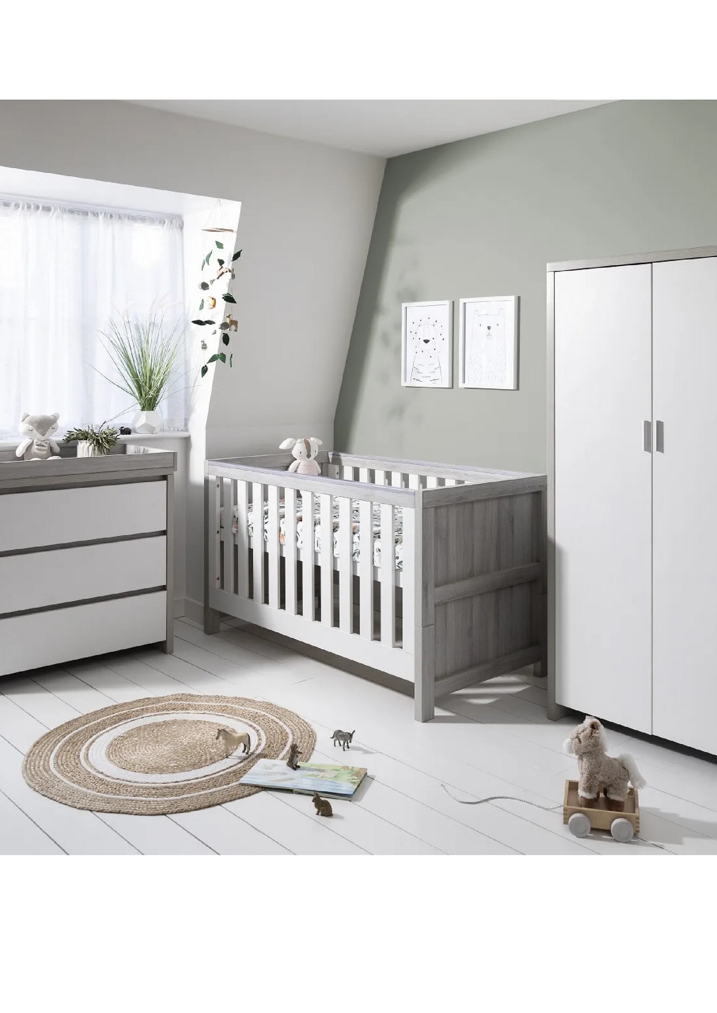 Tutti Bambini Modena 3 piece nursery set