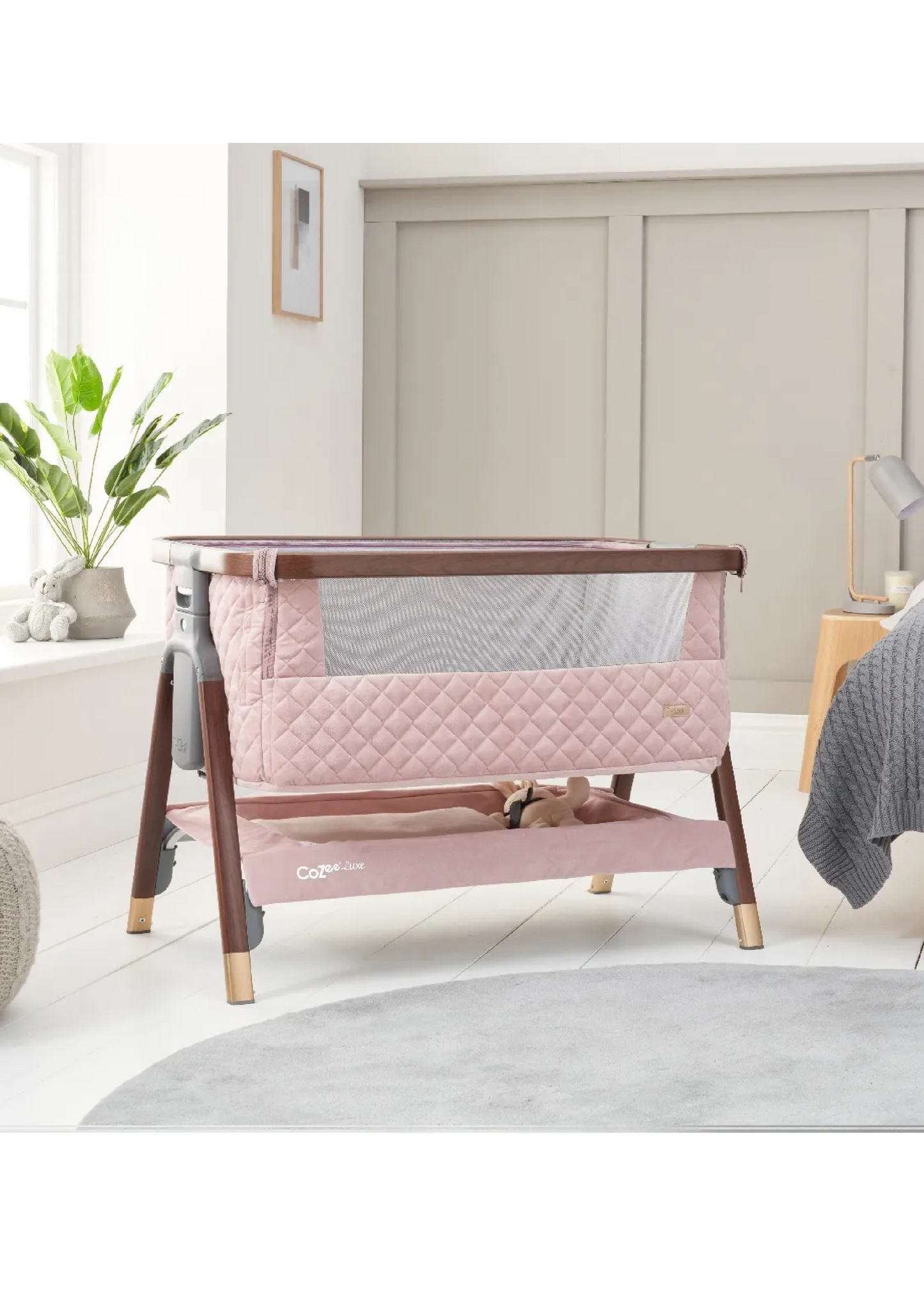 Tutti Bambini CoZee Luxe Bedside Crib