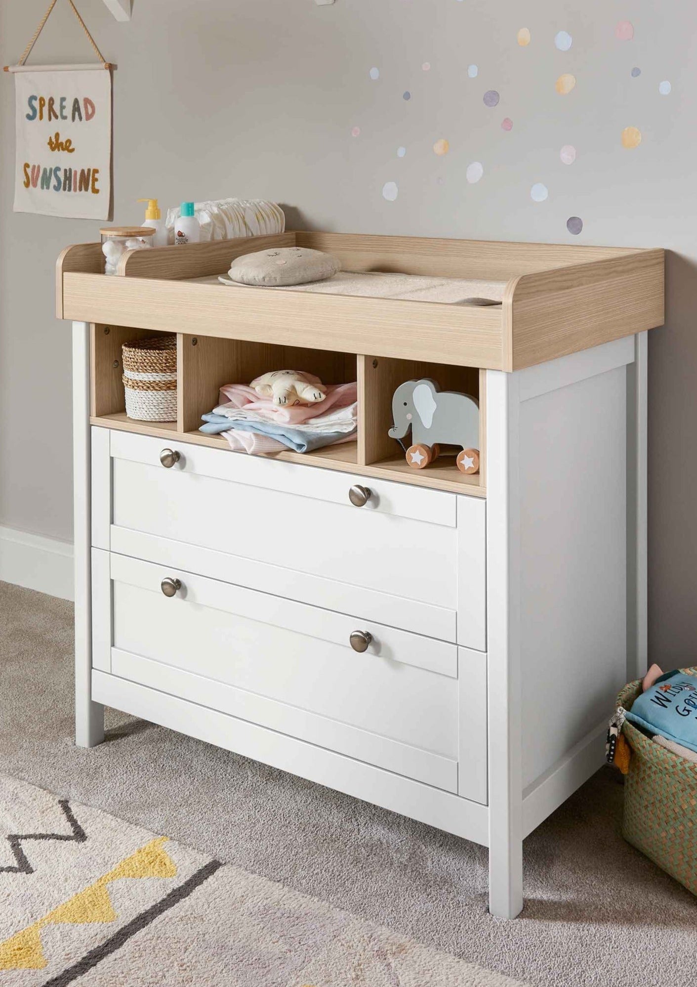Mamas and Papas Harwell Cotbed, Dresser and Wardrobe - SweetDreamzzzPenryn