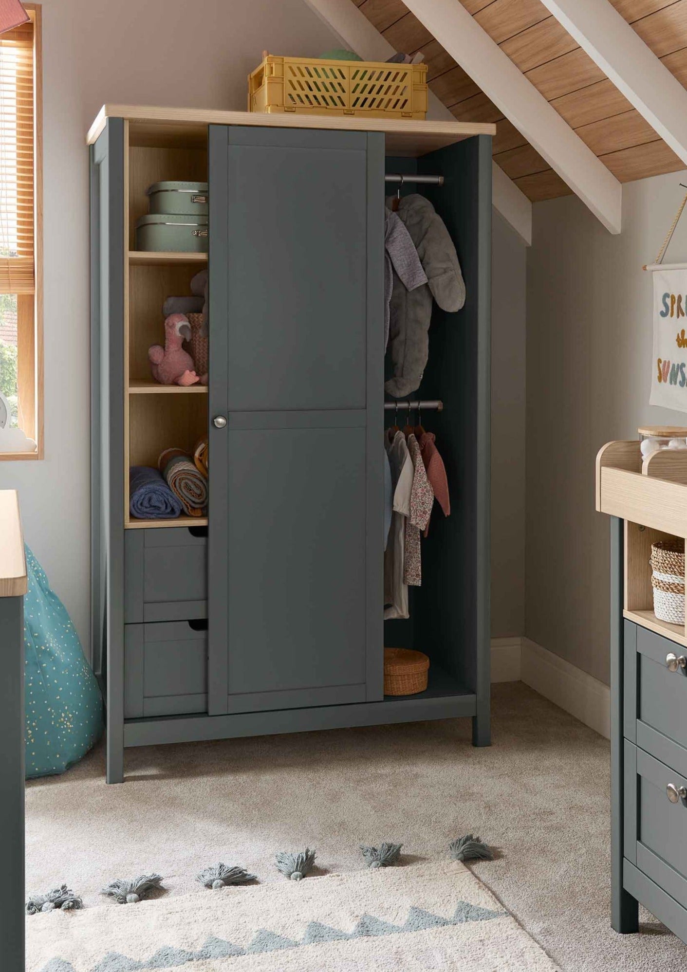 Mamas and Papas Harwell Cotbed, Dresser and Wardrobe - SweetDreamzzzPenryn