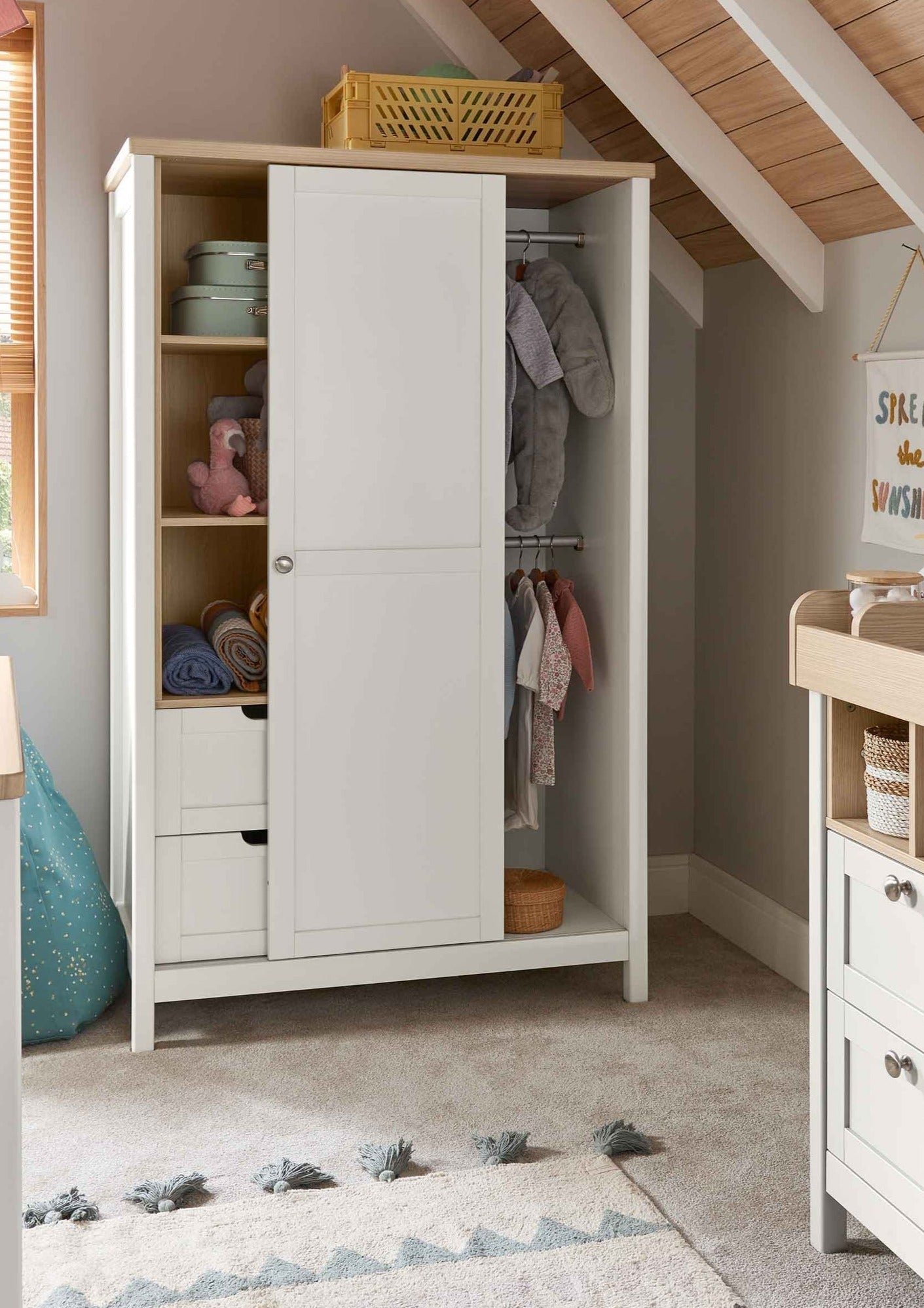Mamas and Papas Harwell Cotbed, Dresser and Wardrobe - SweetDreamzzzPenryn