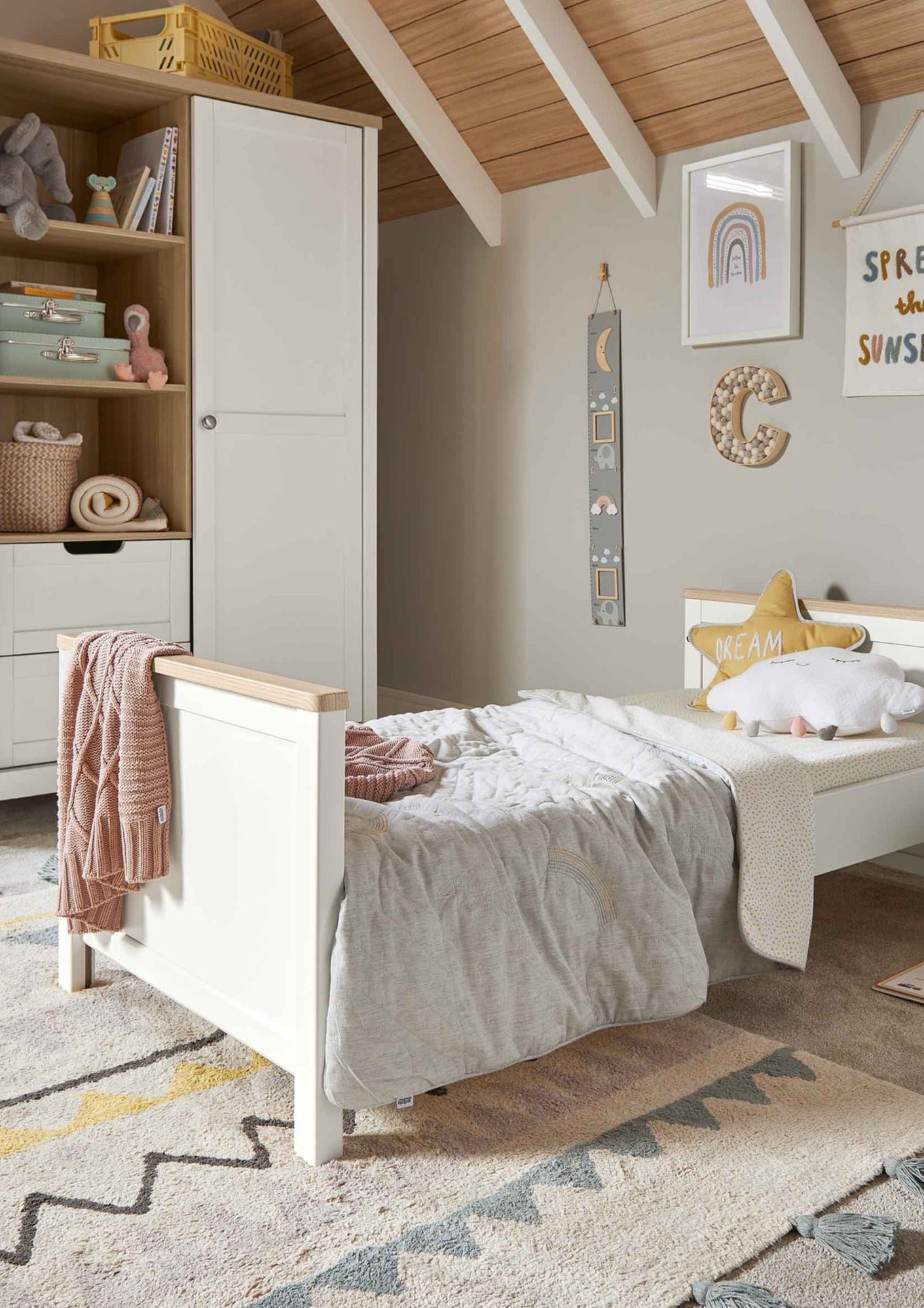 Mamas and Papas Harwell Cotbed, Dresser and Wardrobe - SweetDreamzzzPenryn