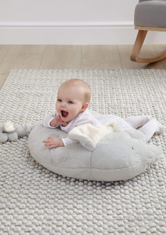 Mamas and Papas Tummy Time SnuggleRug Elephant