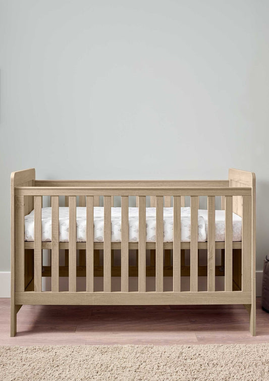 Mamas and Papas Atlas Cotbed Light Oak