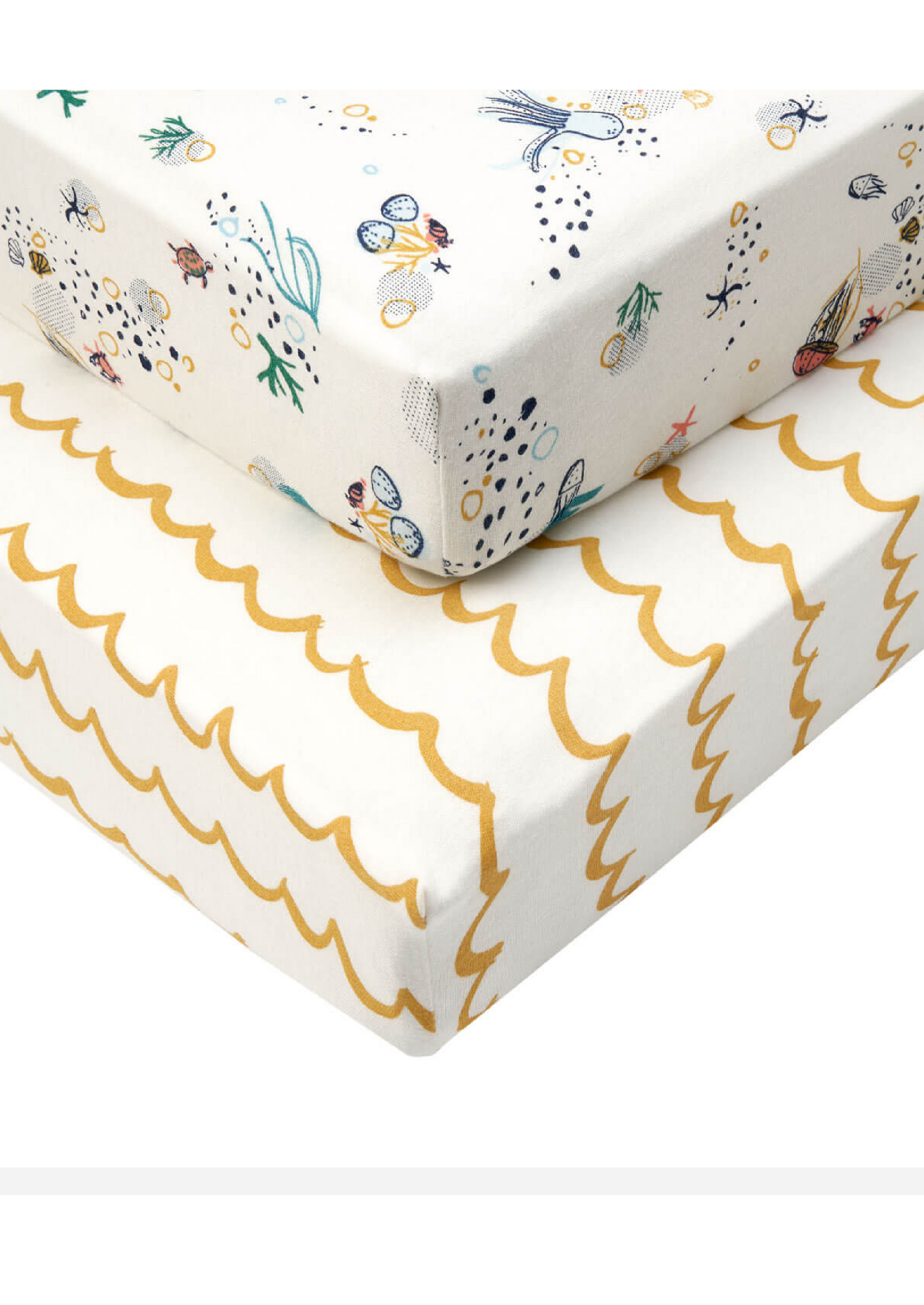 Tutti Bambini Cot Fitted Sheets 2pk