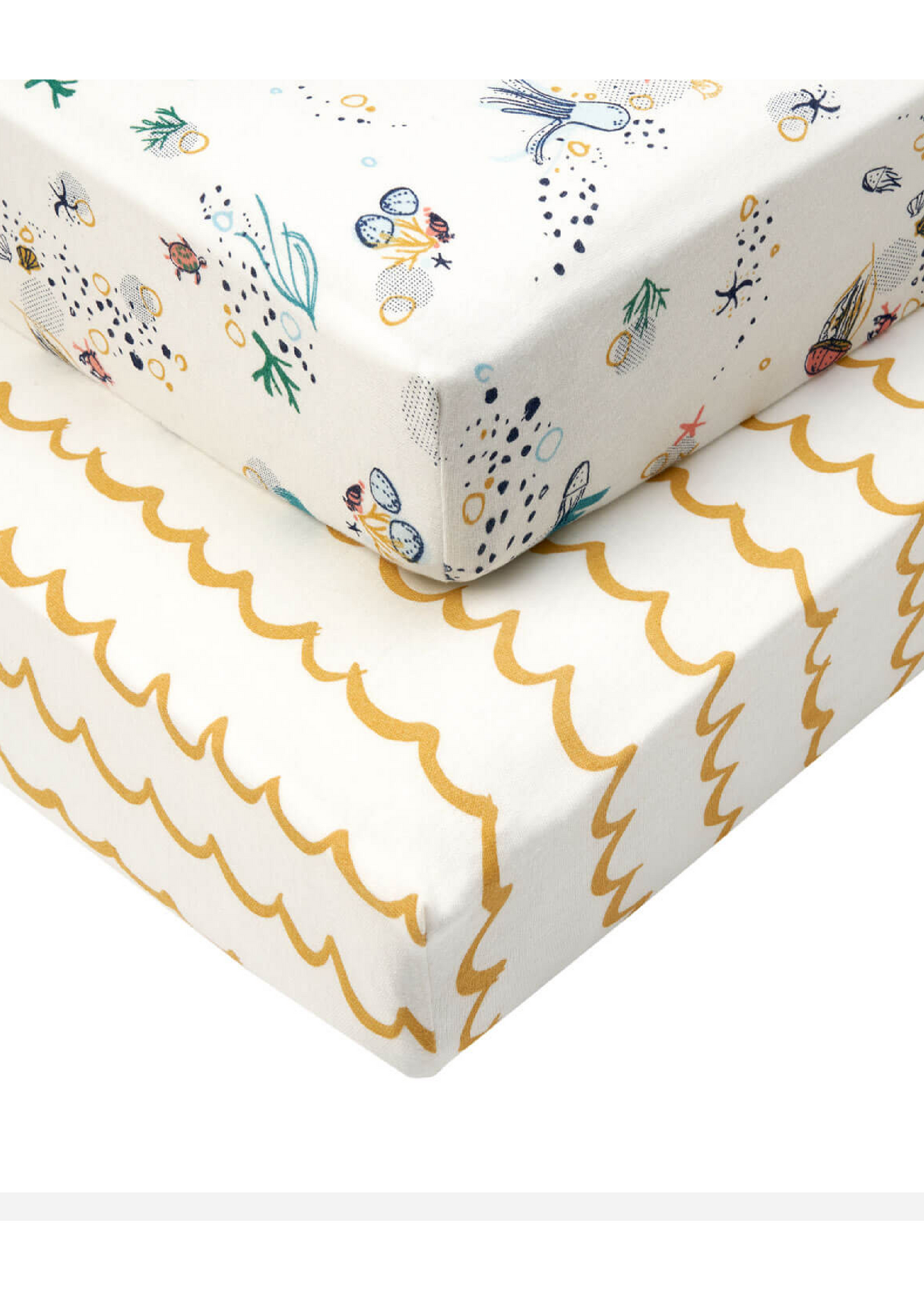 Tutti Bambini Cotbed Sheets 2pk