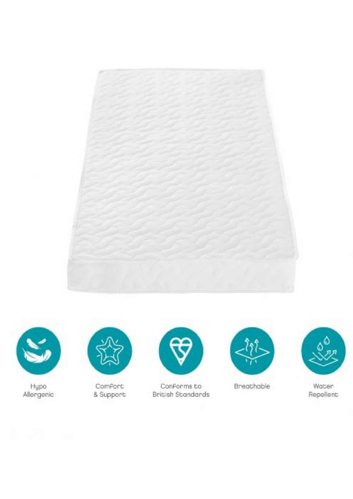 Tutti Bambini Pocket Sprung Cot Bed Mattress