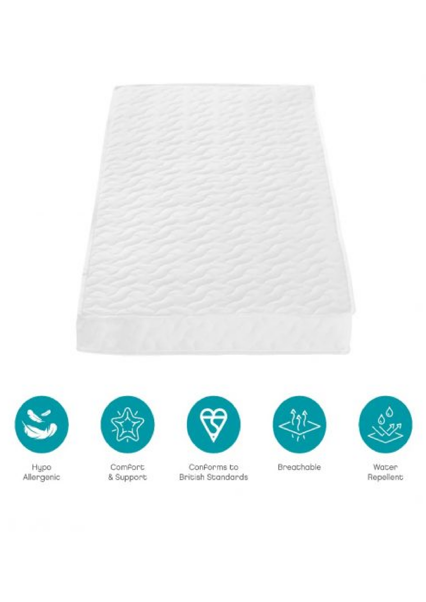 Tutti Bambini Pocket Sprung Cot Mattress