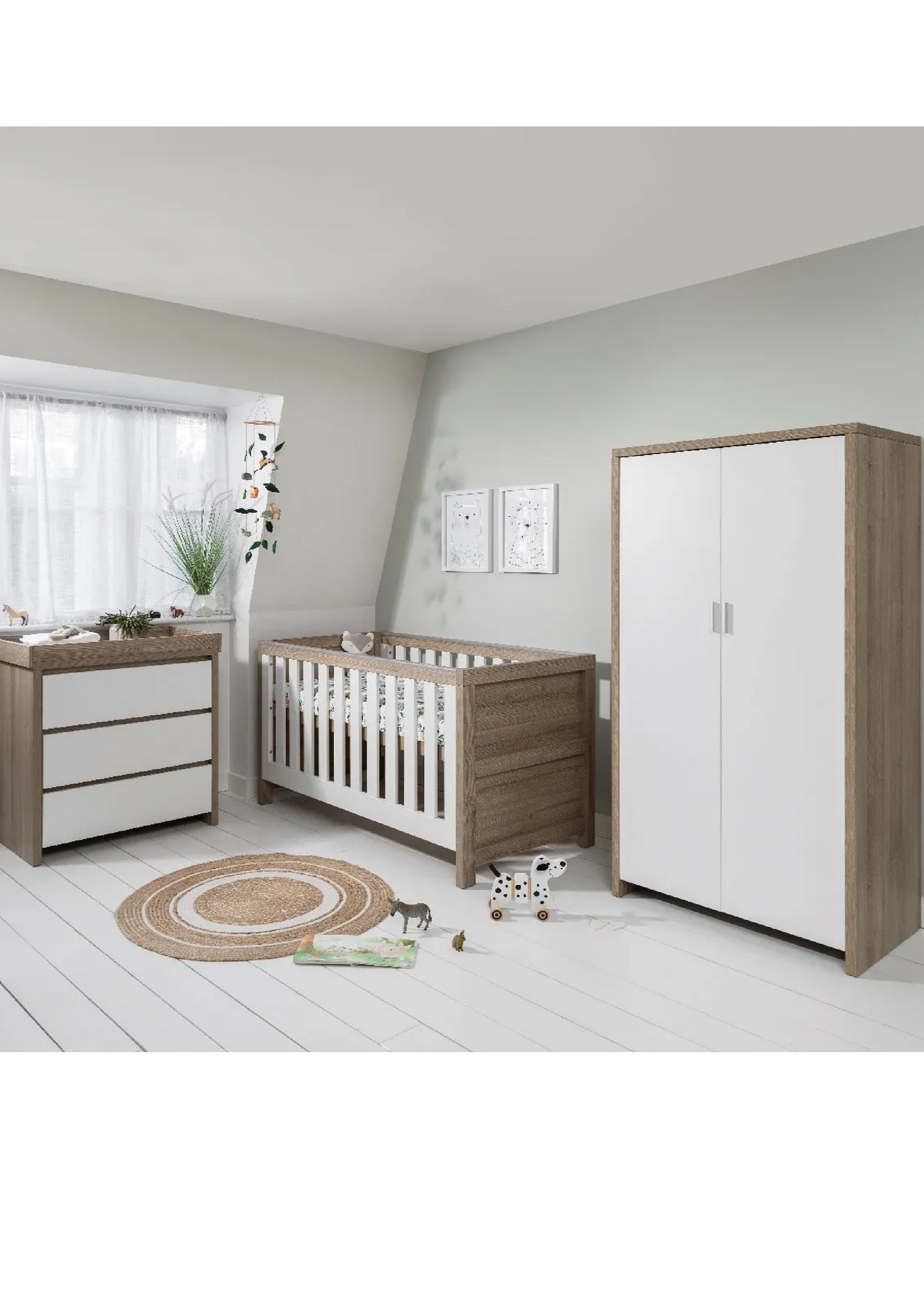 Tutti Bambini Modena 3 piece nursery set