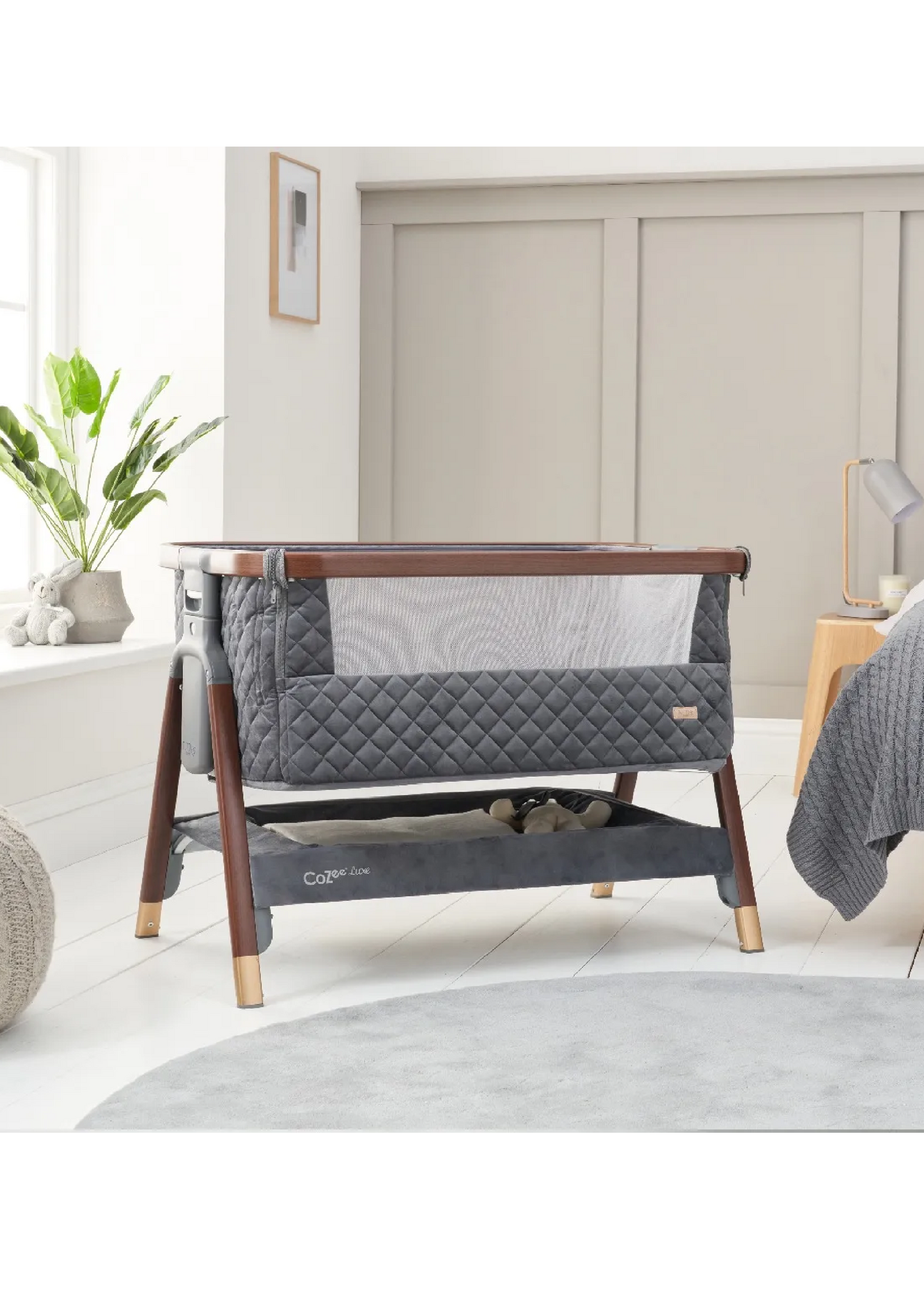 Tutti Bambini CoZee Luxe Bedside Crib