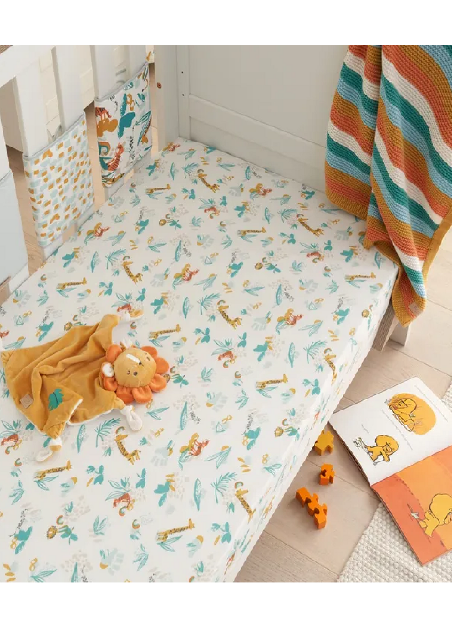 Tutti Bambini Cotbed Sheets 2pk