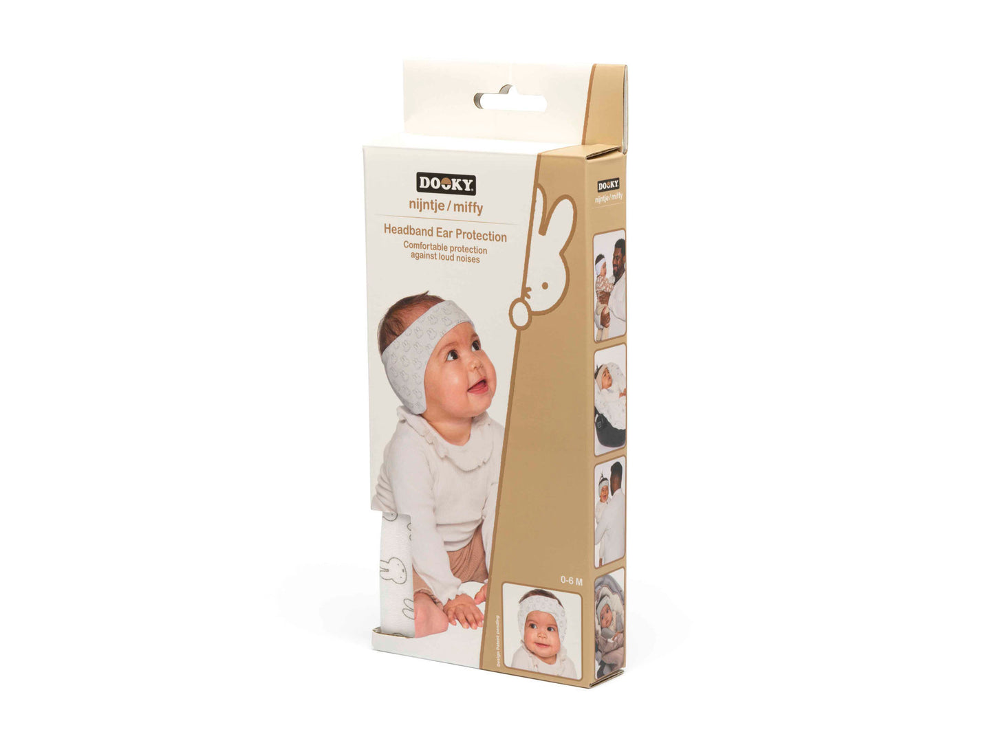Dooky Headband Ear Protection Miffy 0-6 months