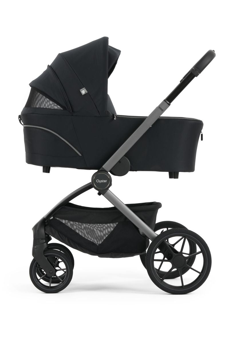 Oyster Vee Travel System with Oyster 360 Car Seat - Liquorice