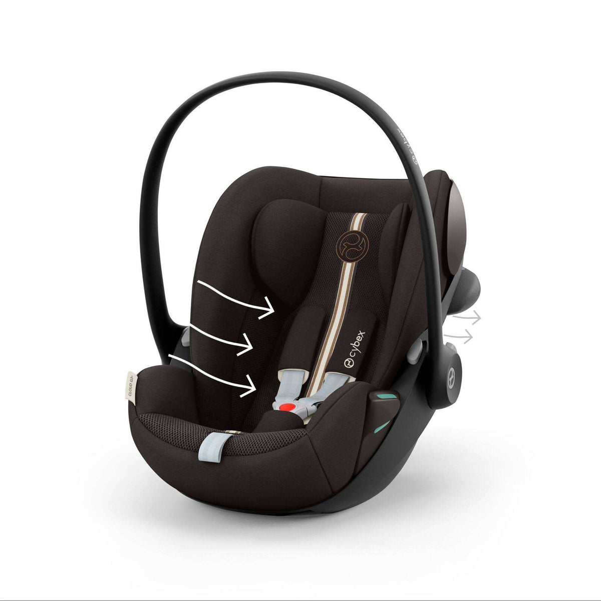 Cybex Cloud G3 Chocolate Brown i-Size PLUS Rotating Baby Car Seat and Base